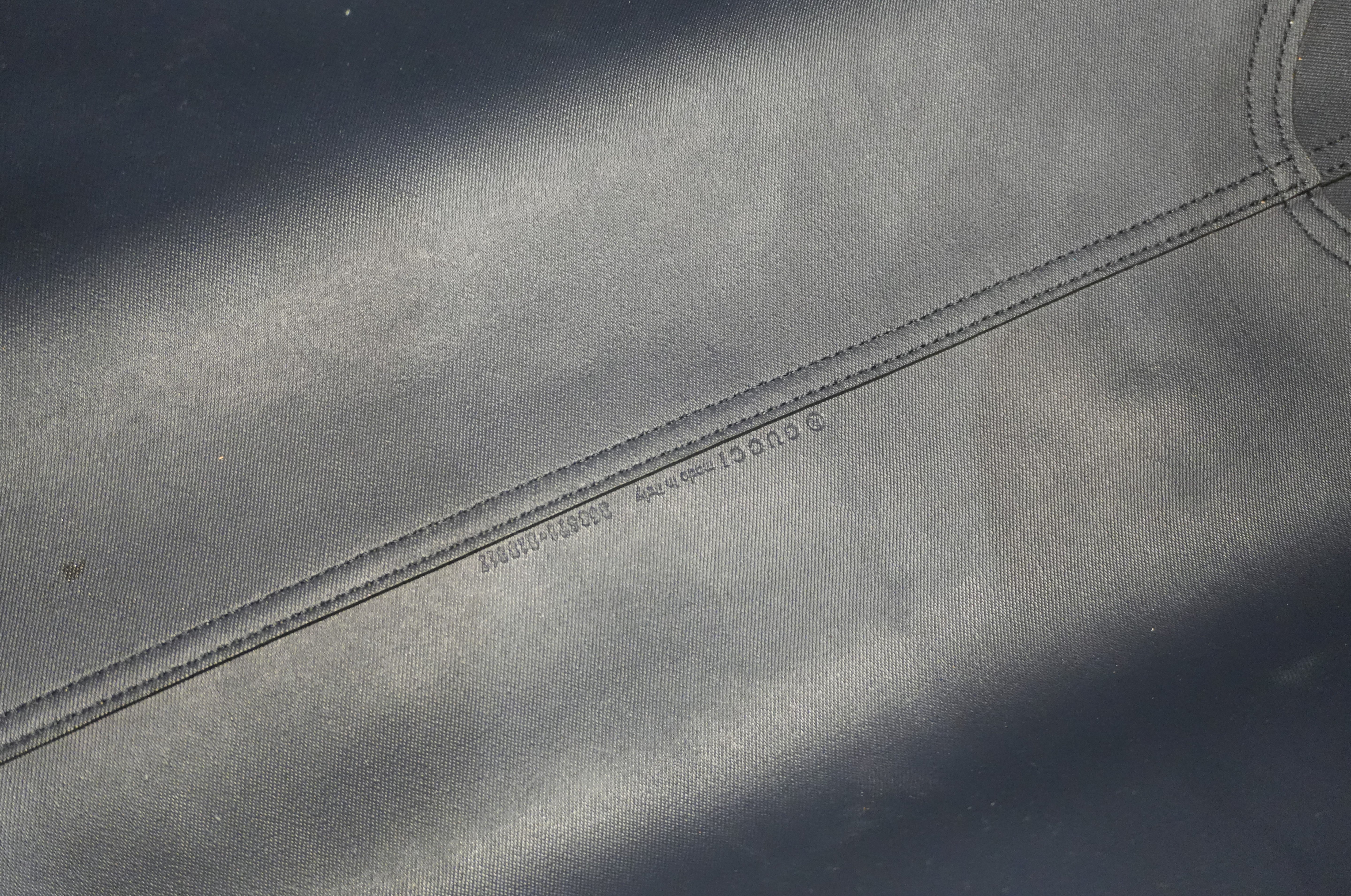 Pre-owned Gucci Canvas Blooms Reversible Tote Bag Blue