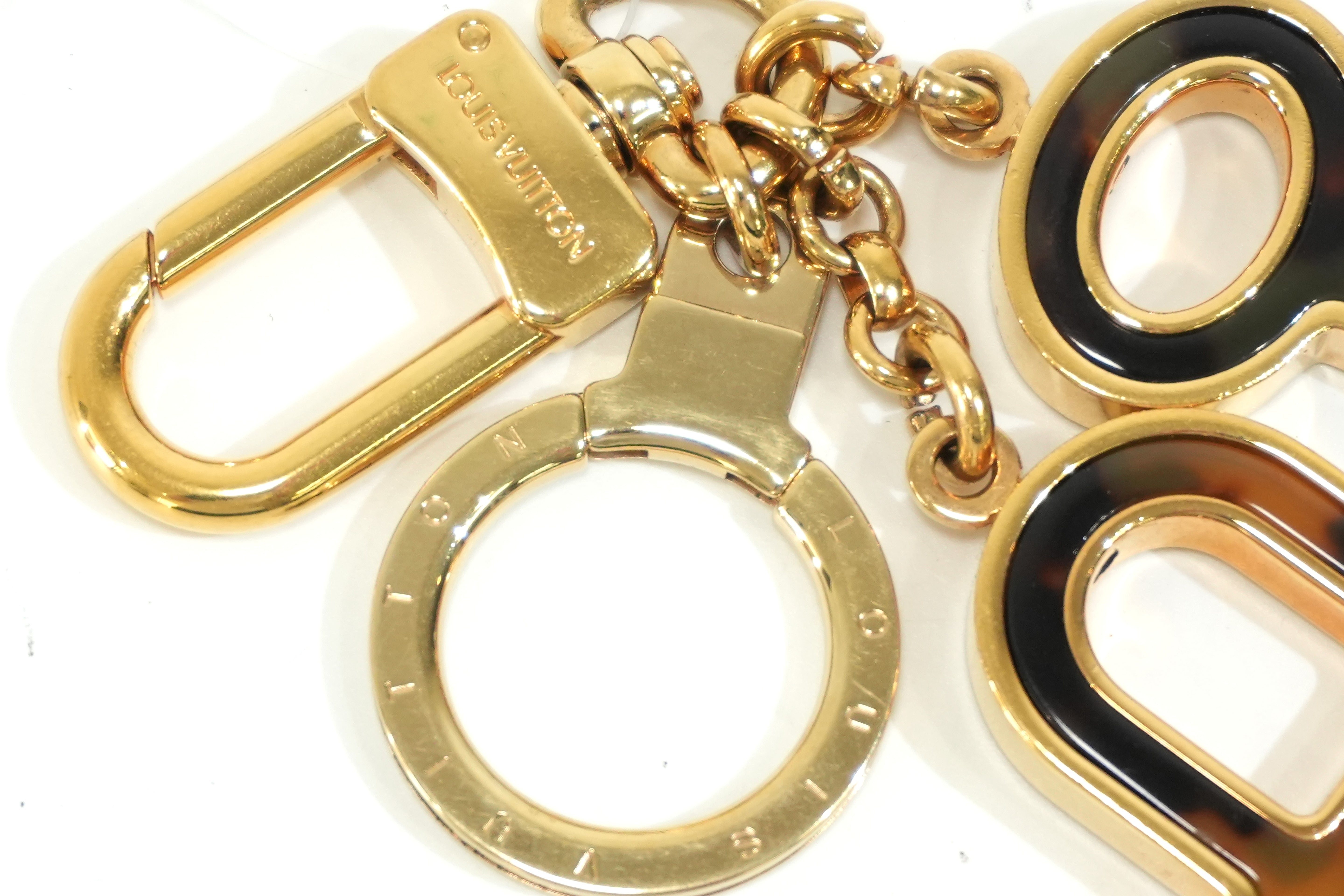 Pre-owned Louis Vuitton Lock Bag Charm Brown