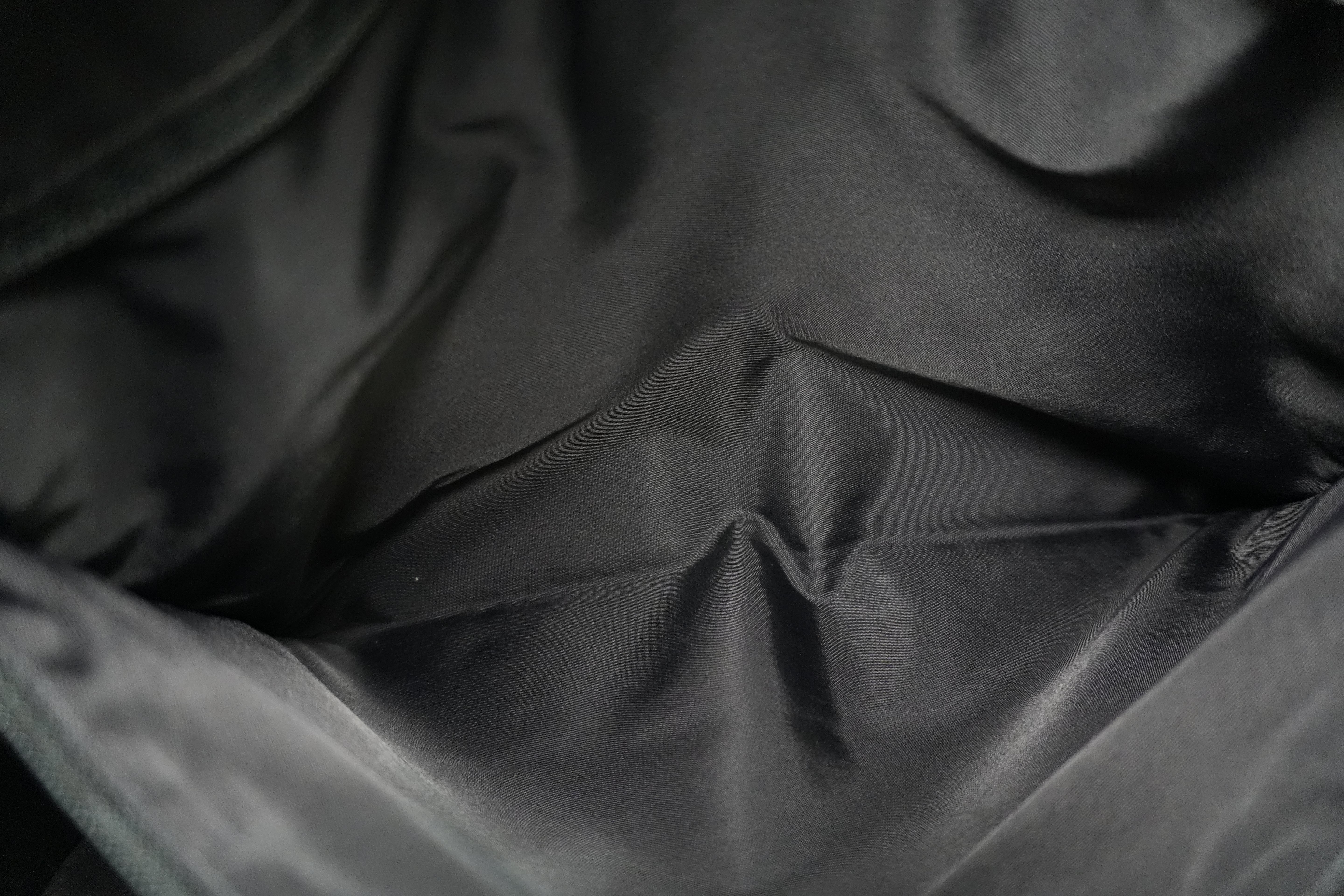 Chanel New Travel Line Tote Bag Black Nylon Used