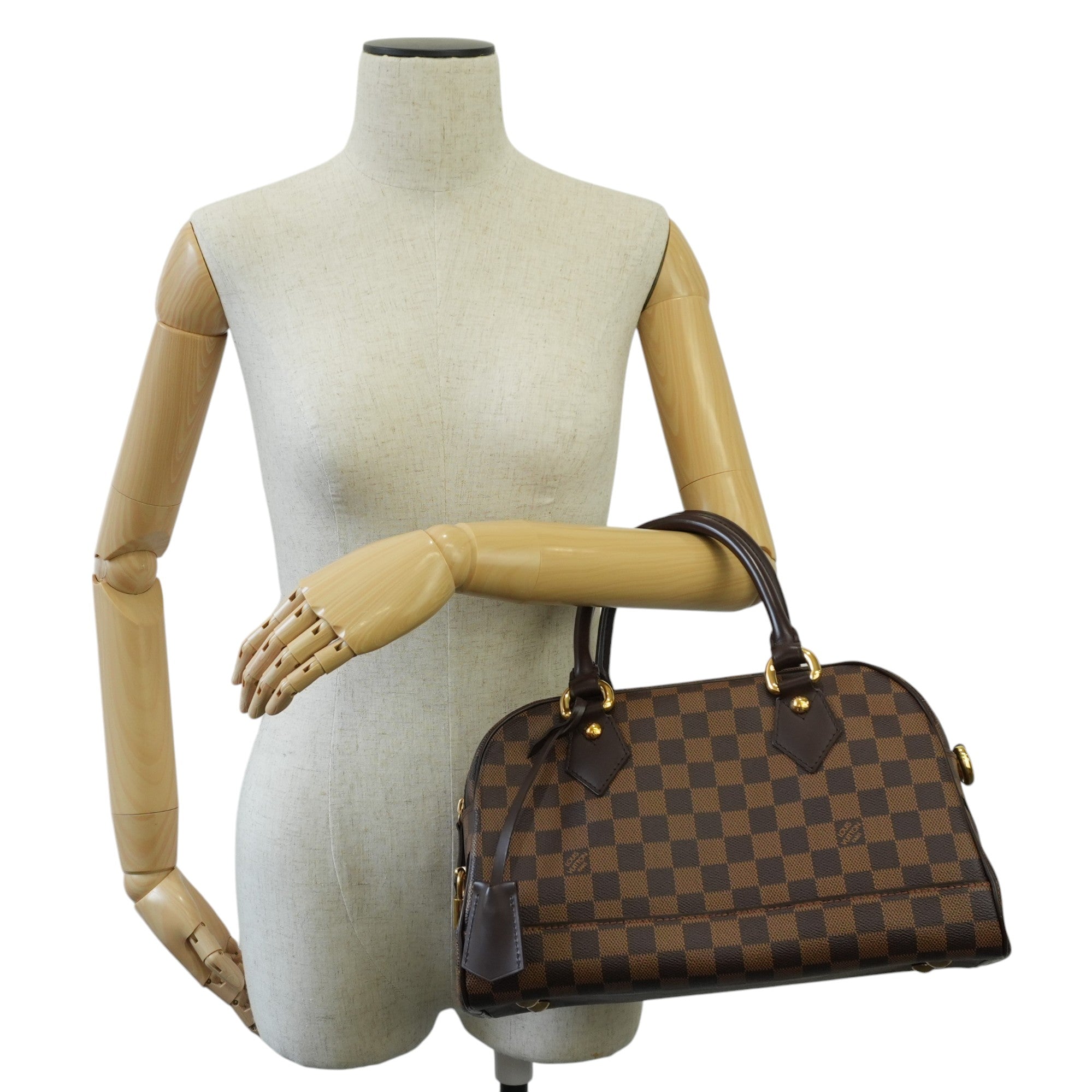 Louis Vuitton Damier Ebene Duomo PM Handbag Used