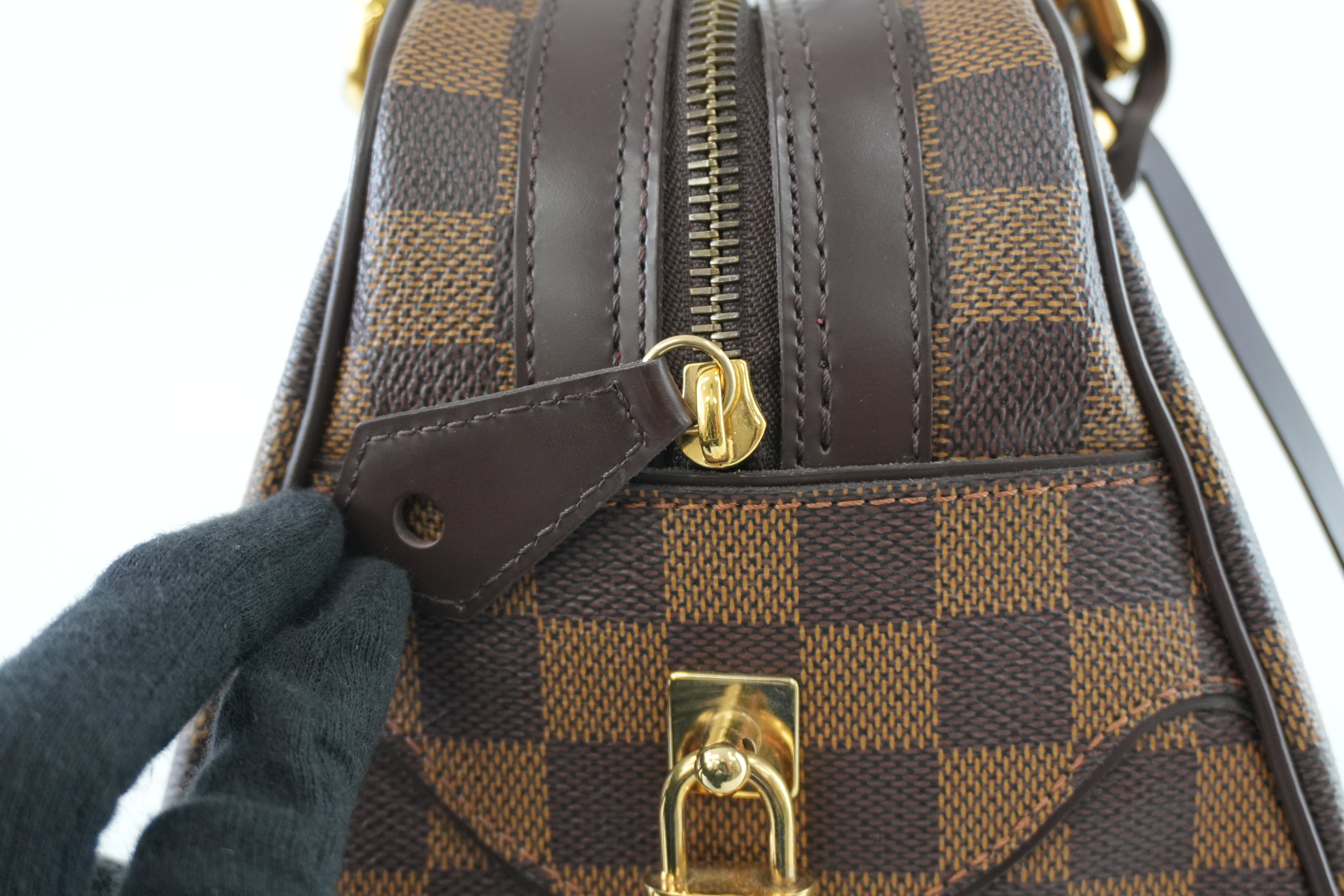 Louis Vuitton Damier Ebene Duomo PM Handbag Used