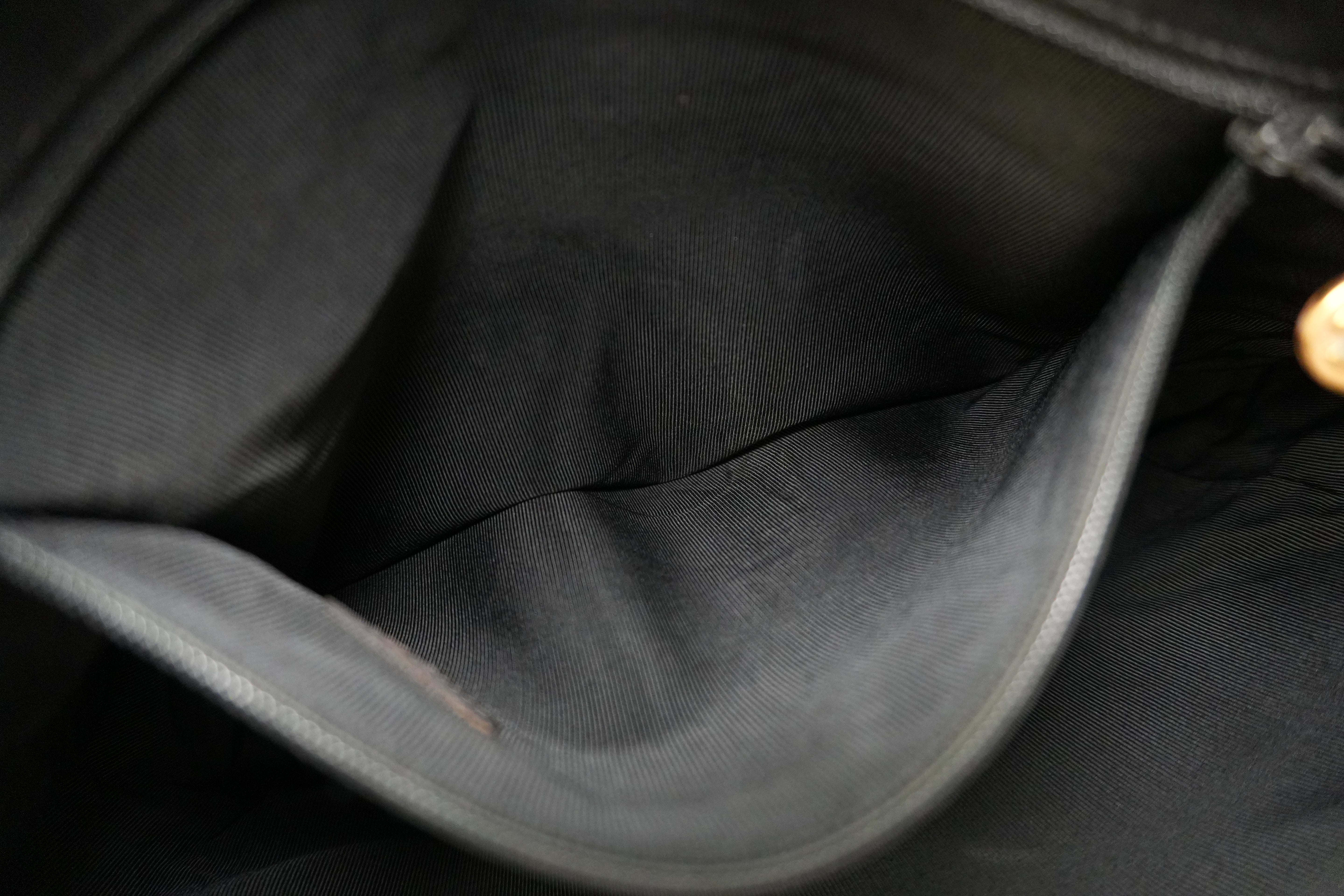 Pre-owned Chanel Caviar Skin Leather Tote Bag Black