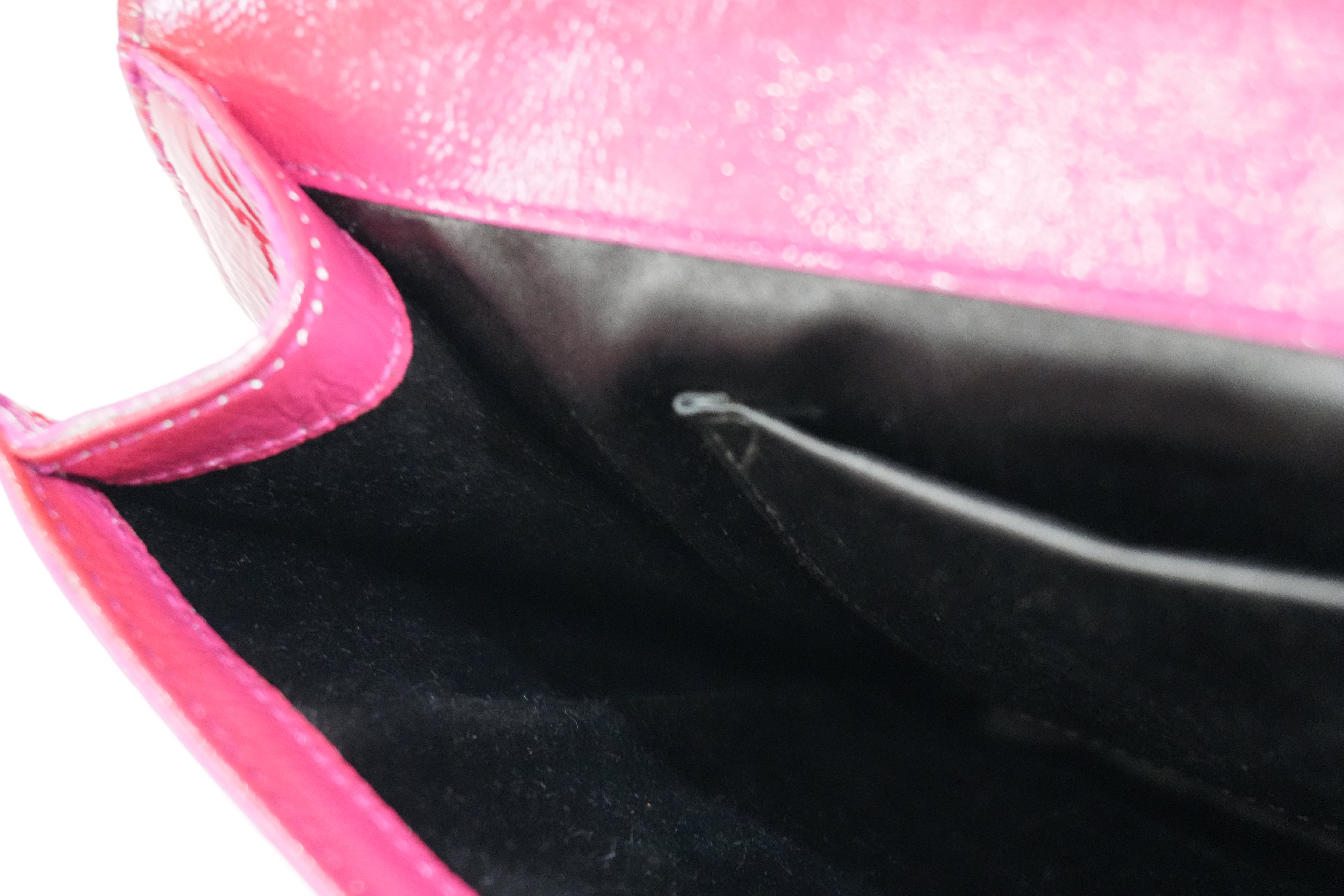 Pre-owned Saint Laurent Clutch Bag Lipstick Red