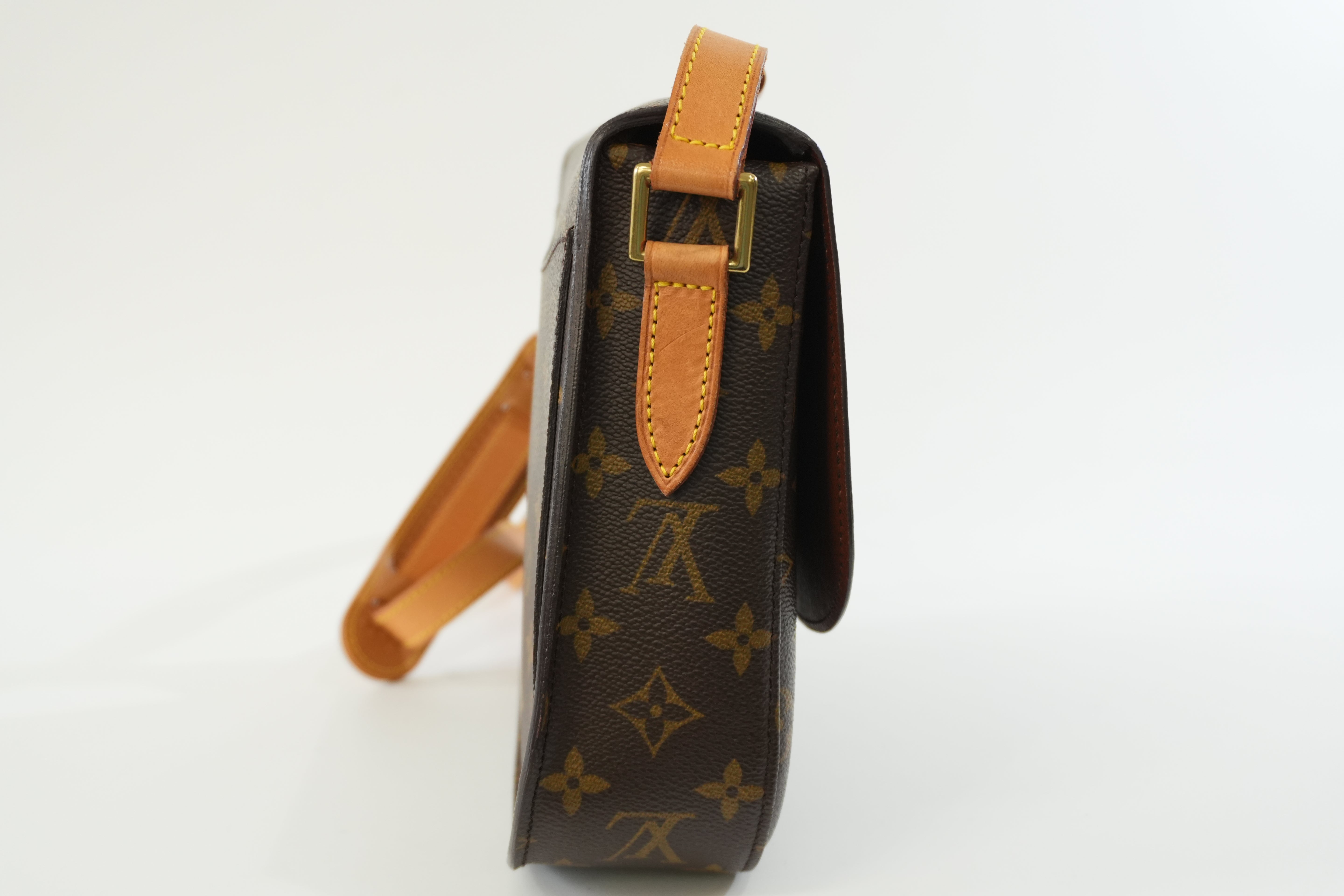 Pre-owned Louis Vuitton Monogram Saint Cloud GM Shoulder Bag