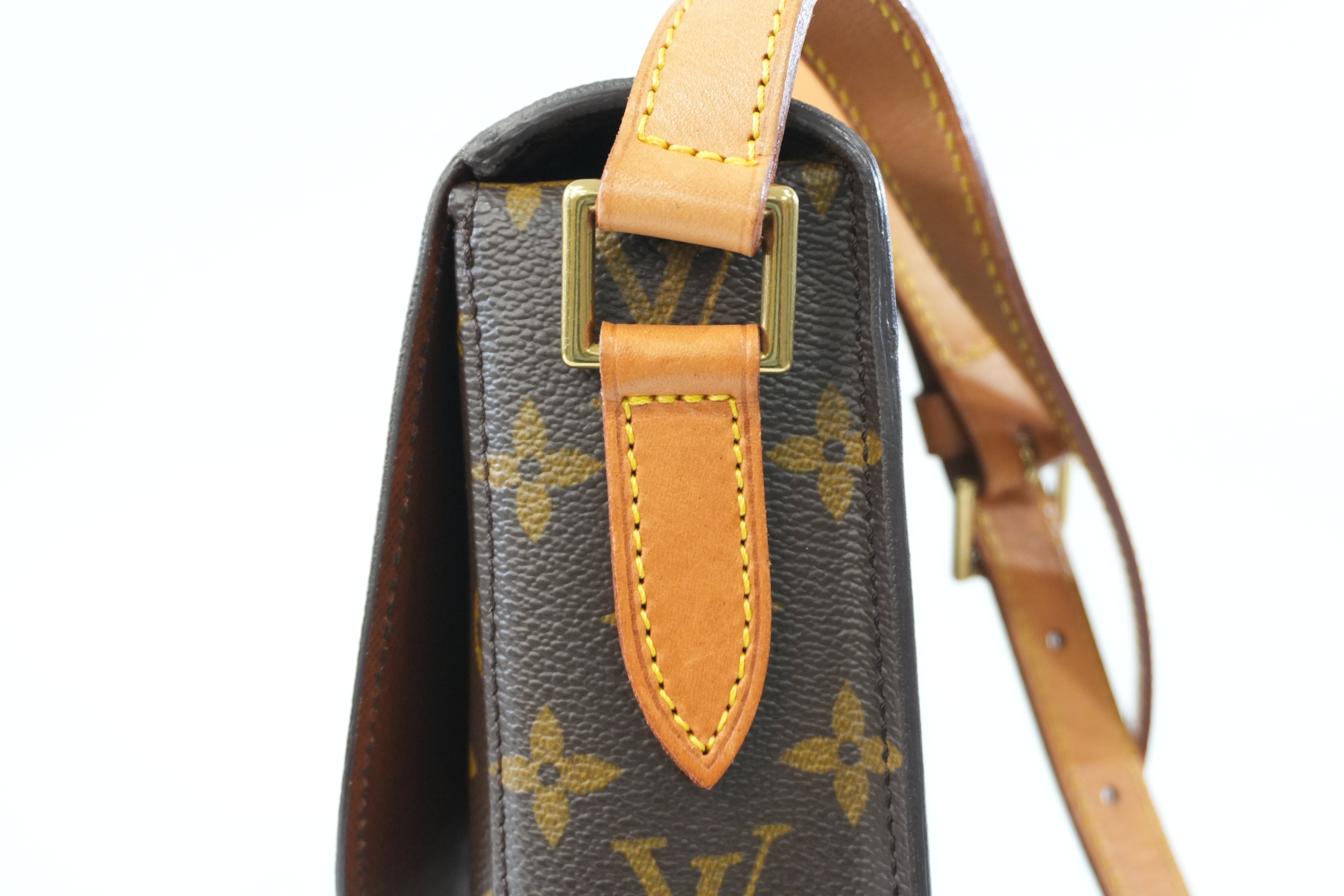 Pre-owned Louis Vuitton Monogram Saint Cloud GM Shoulder Bag