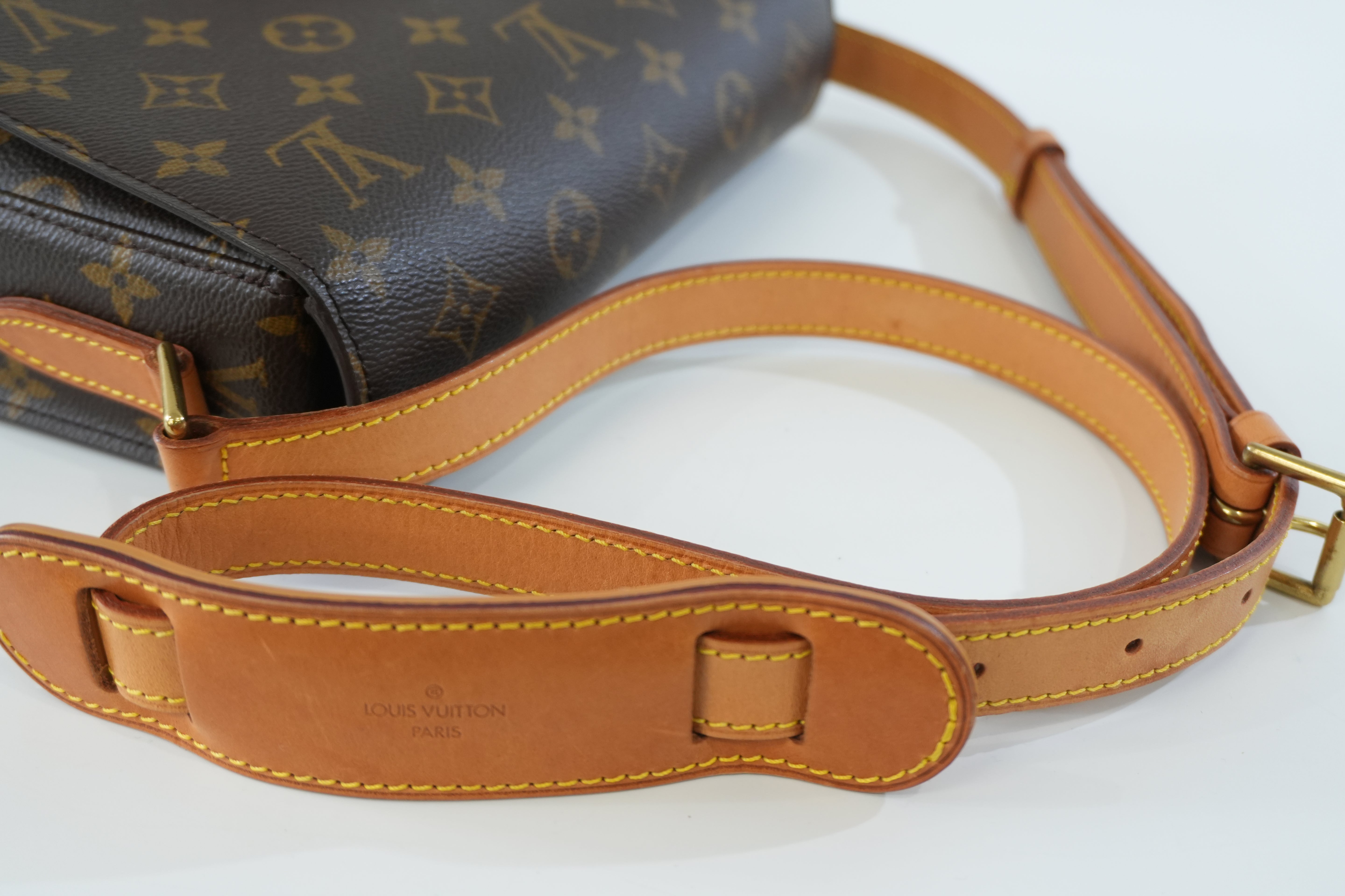 Pre-owned Louis Vuitton Monogram Saint Cloud GM Shoulder Bag
