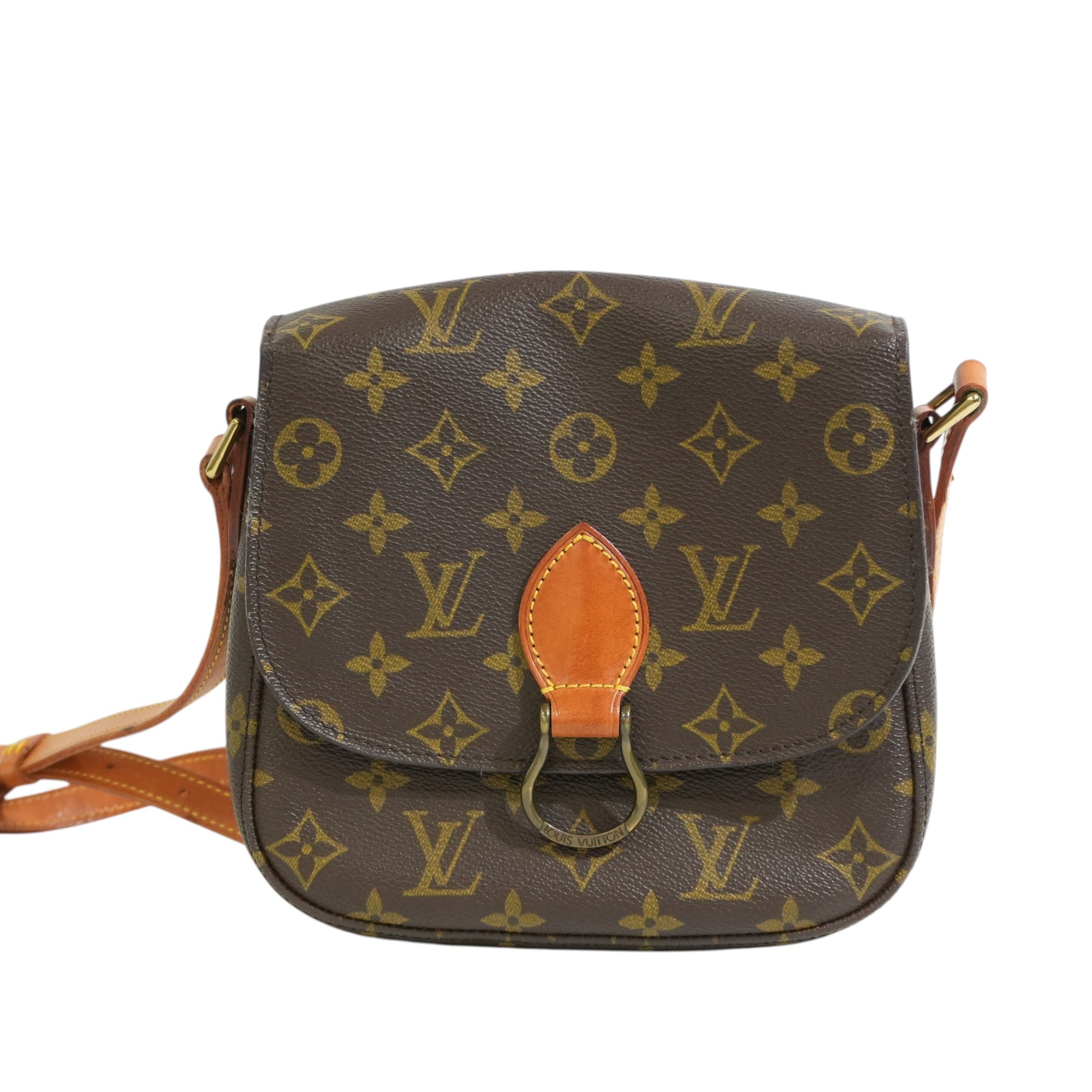 Pre-owned Louis Vuitton Monogram Saint Cloud Crossbody Bag