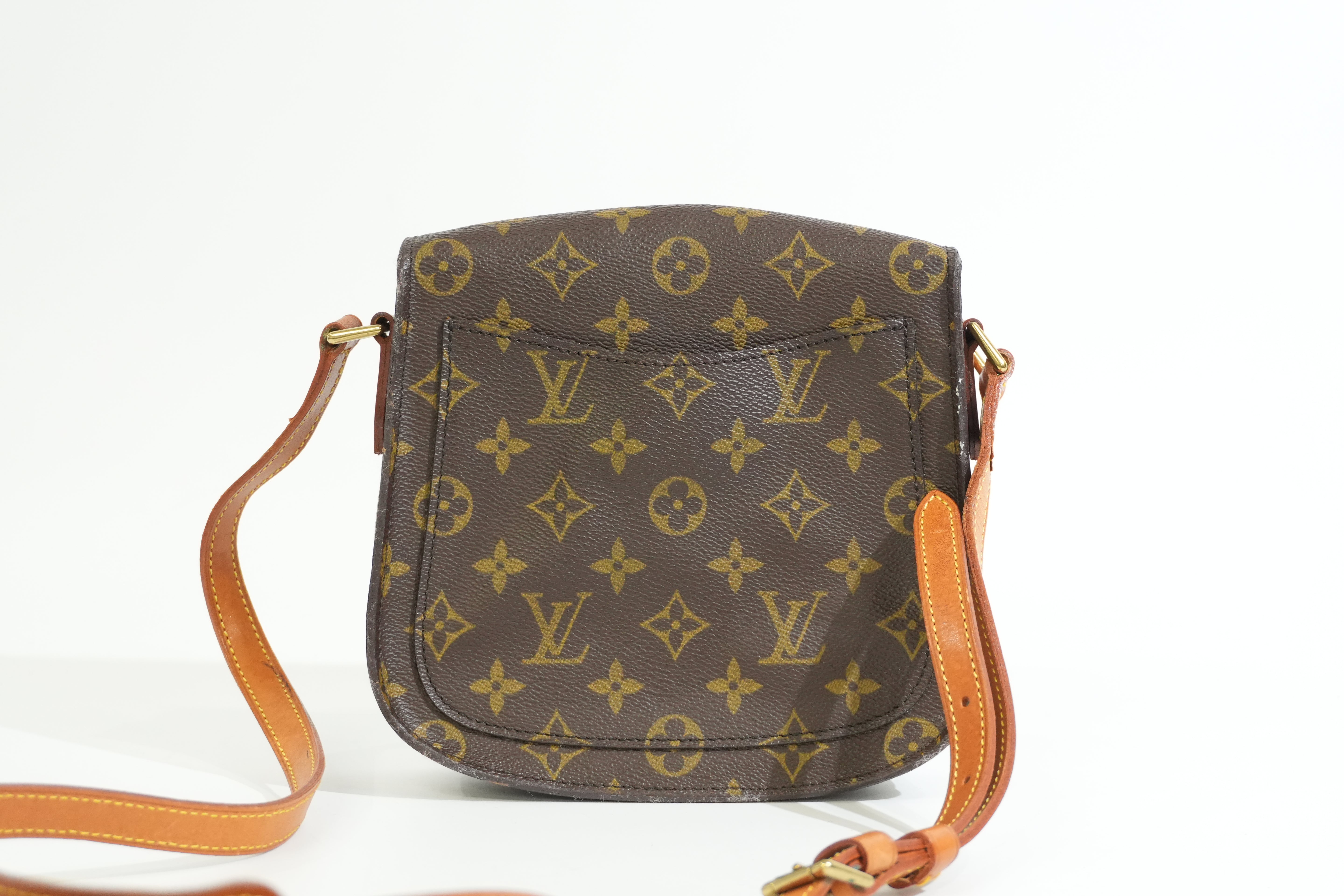 Pre-owned Louis Vuitton Monogram Saint Cloud Crossbody Bag