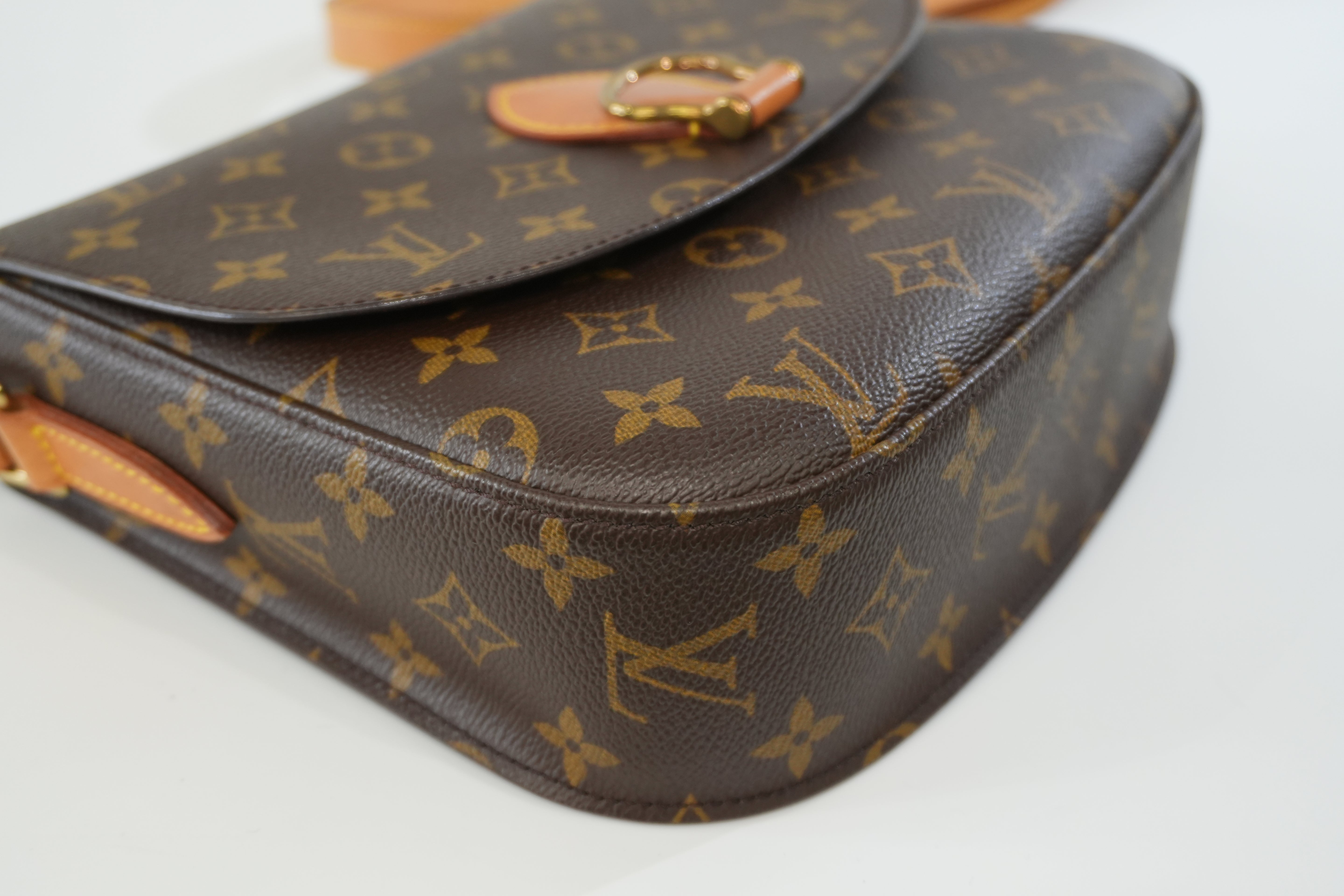 Pre-owned Louis Vuitton Monogram Saint Cloud GM Shoulder Bag