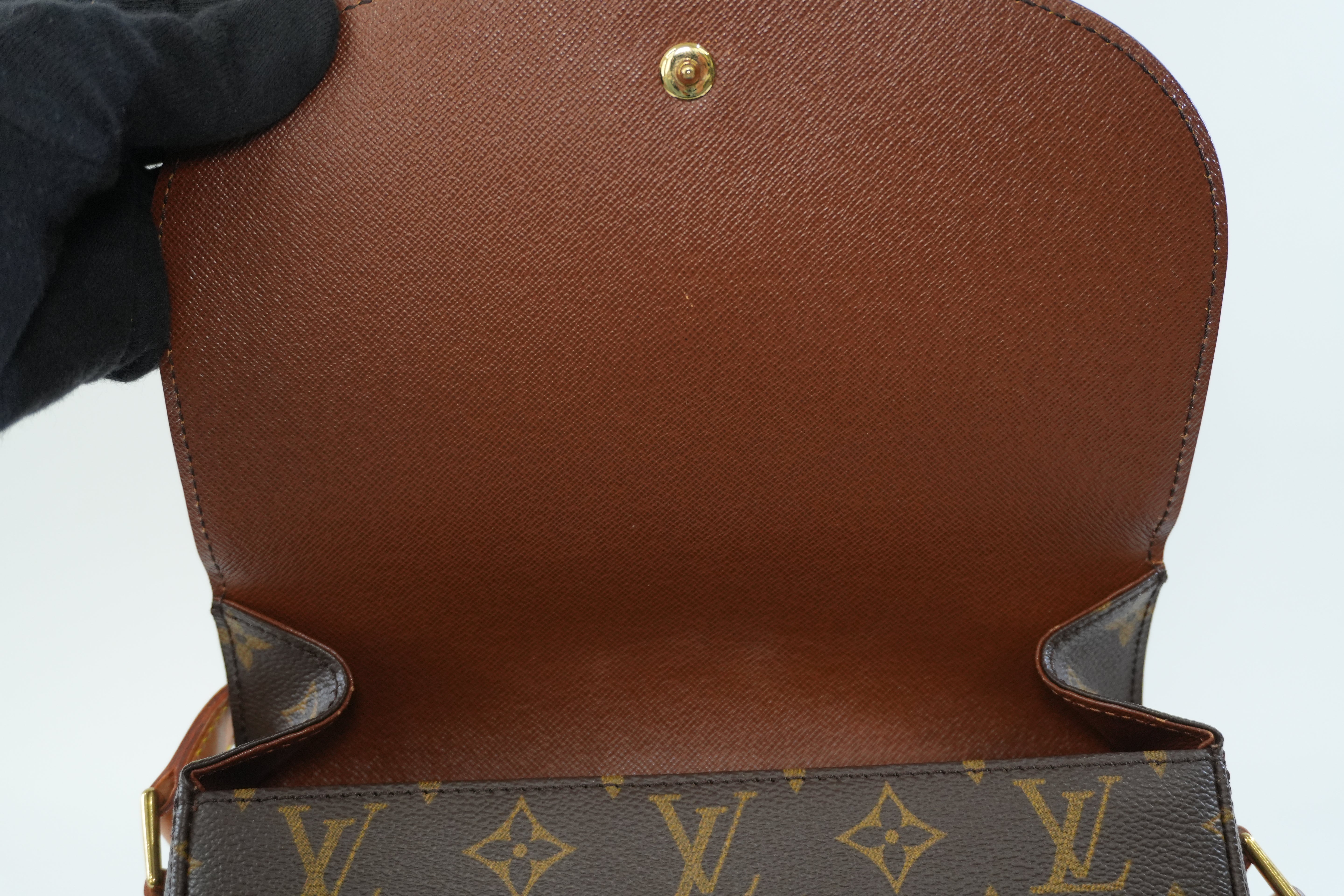 Pre-owned Louis Vuitton Monogram Saint Cloud GM Shoulder Bag