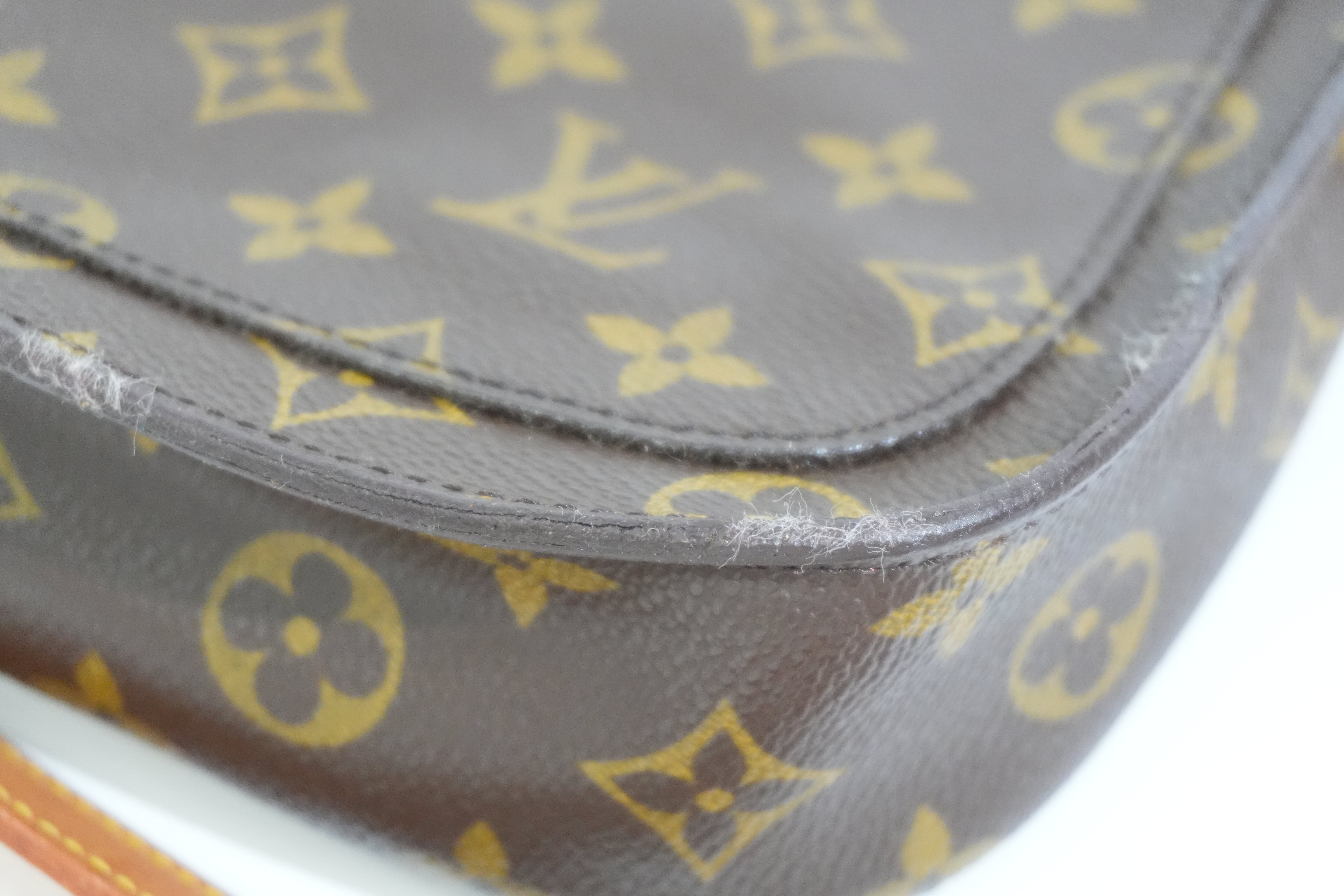 Pre-owned Louis Vuitton Monogram Saint Cloud Crossbody Bag