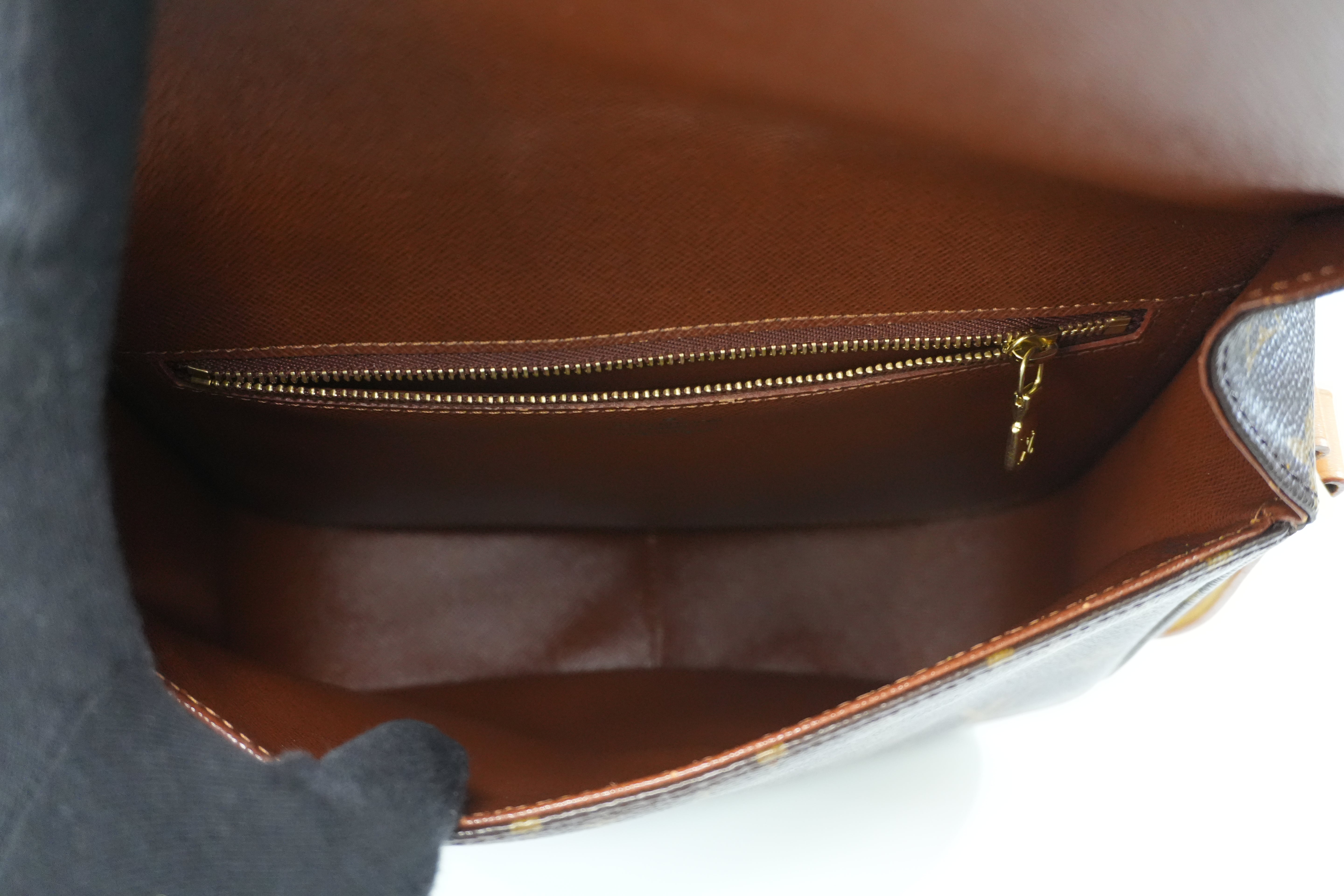 Pre-owned Louis Vuitton Monogram Saint Cloud GM Shoulder Bag