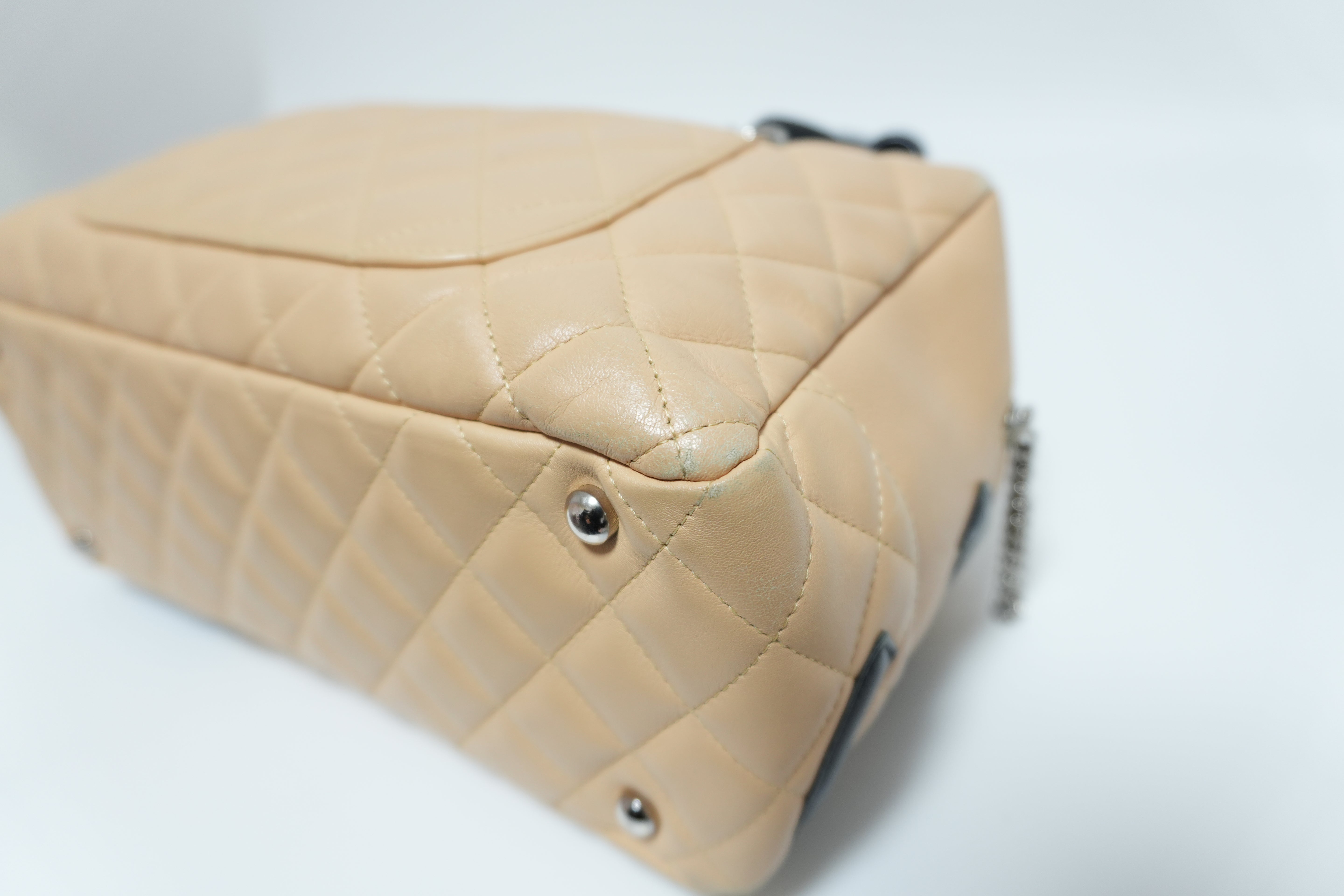 シャネル カンボン ショルダーバッグ 中古