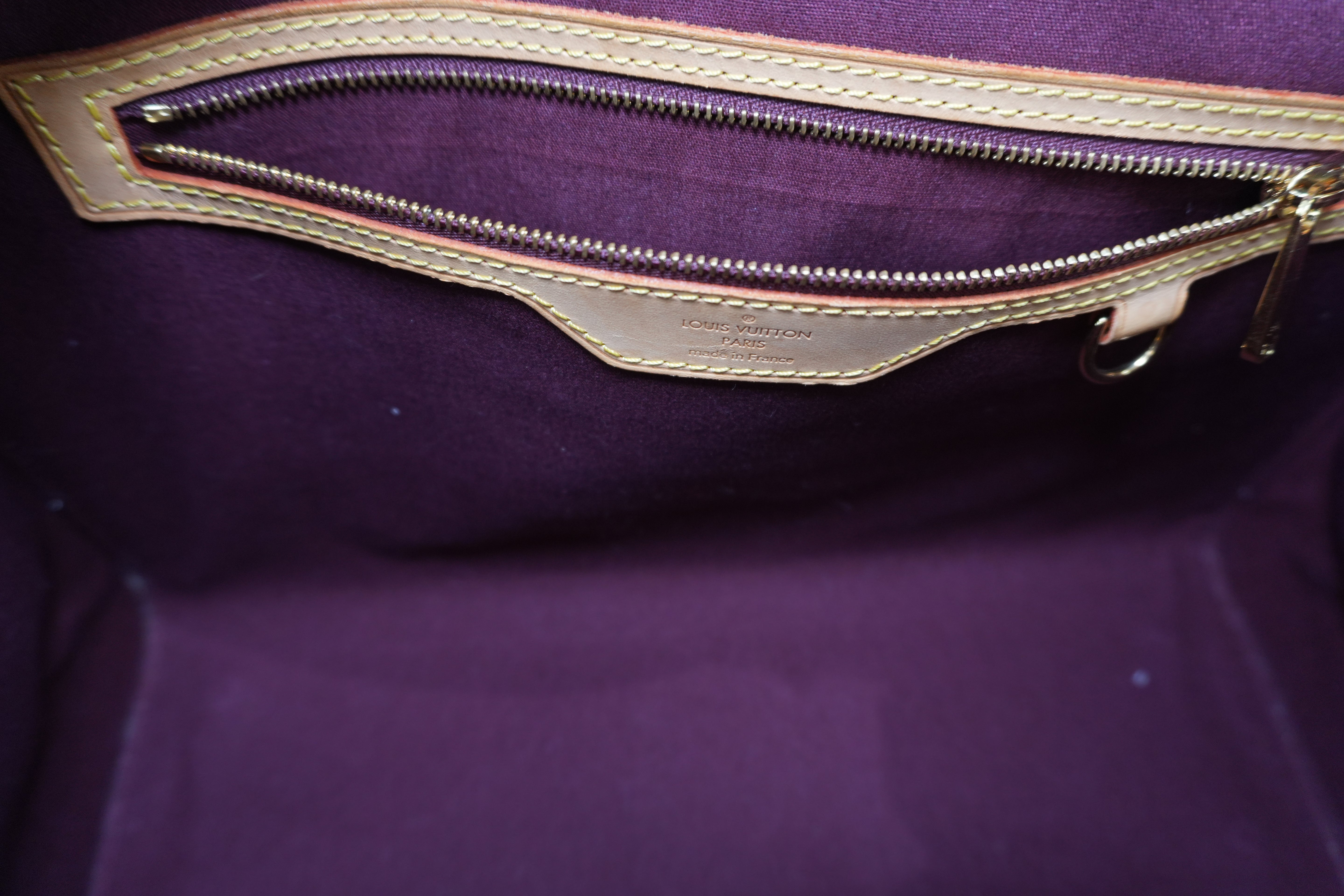 Louis Vuitton Brea Vernis Two Way Shoulder Bag Rouge Fauviste Used