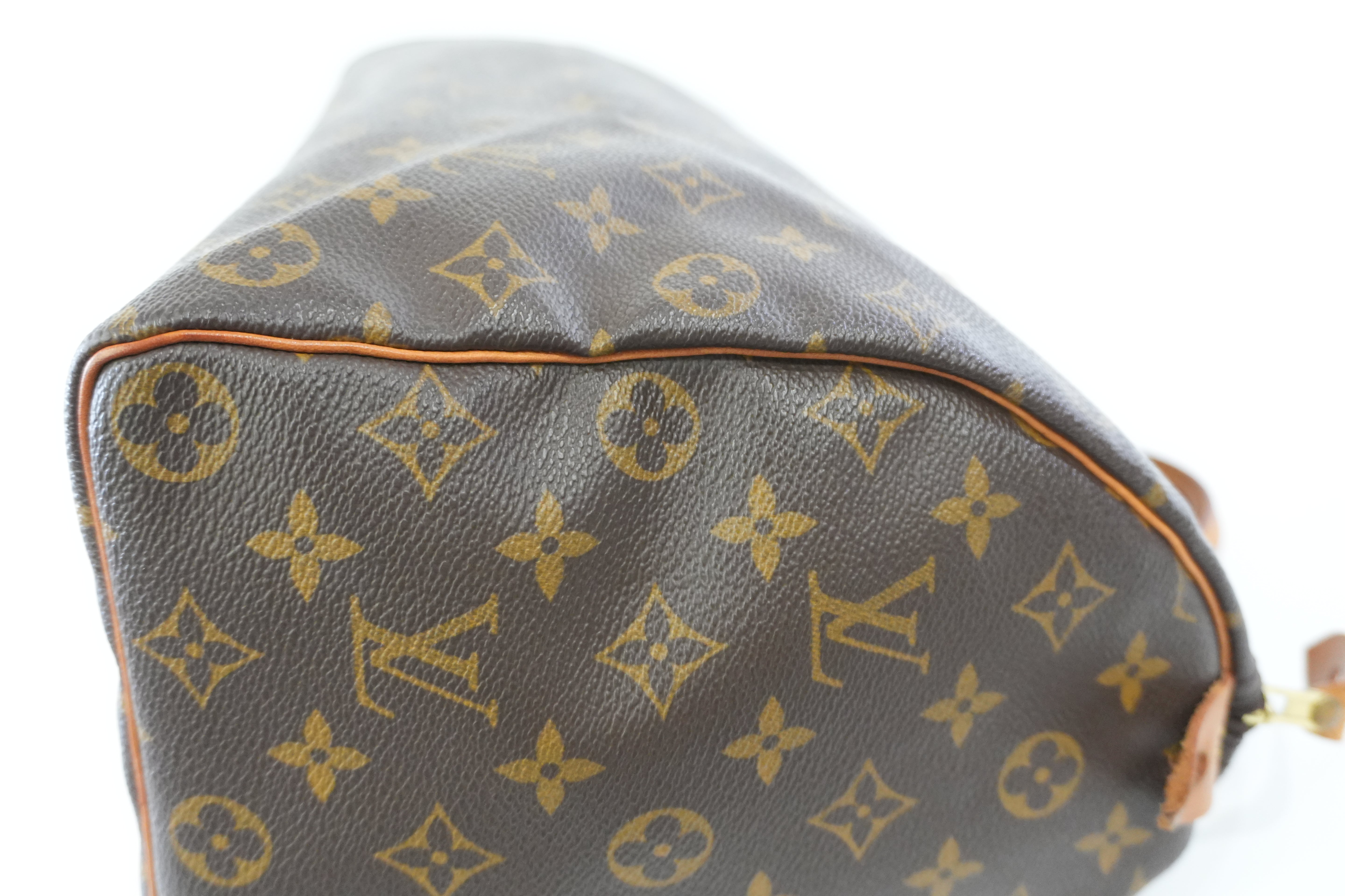 Pre-owned Louis Vuitton Monogram Speedy 35 Handbag