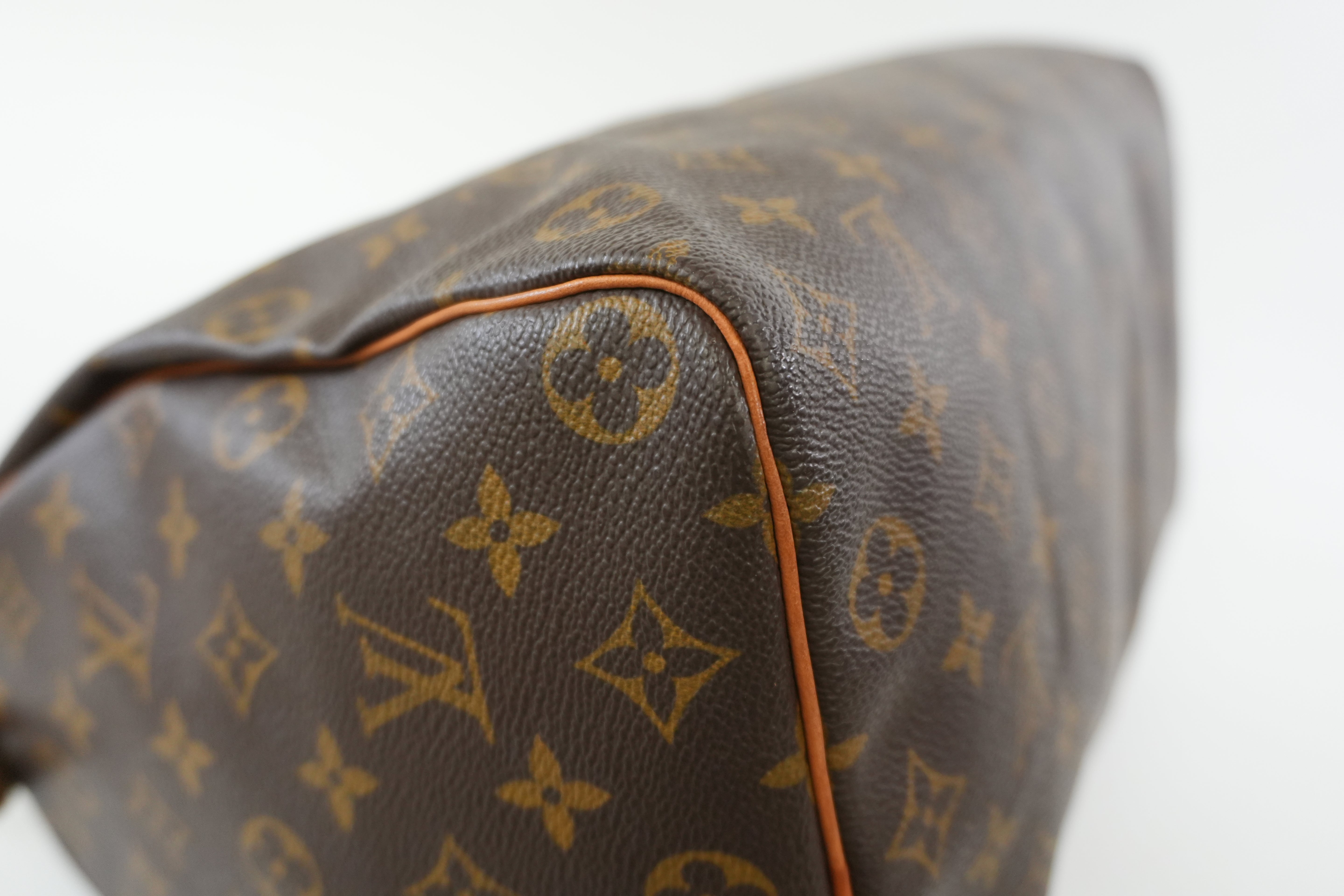 Pre-owned Louis Vuitton Monogram Speedy 35 Handbag