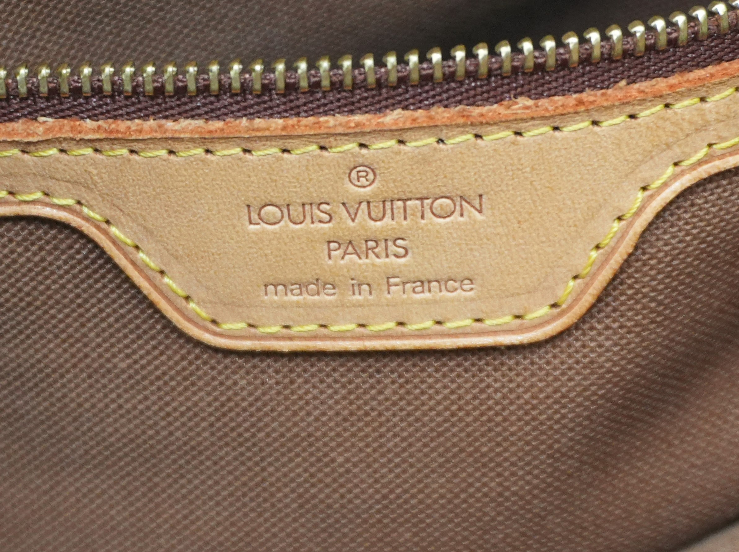 Louis Vuitton Monogram Cabas Piano Handbag Used
