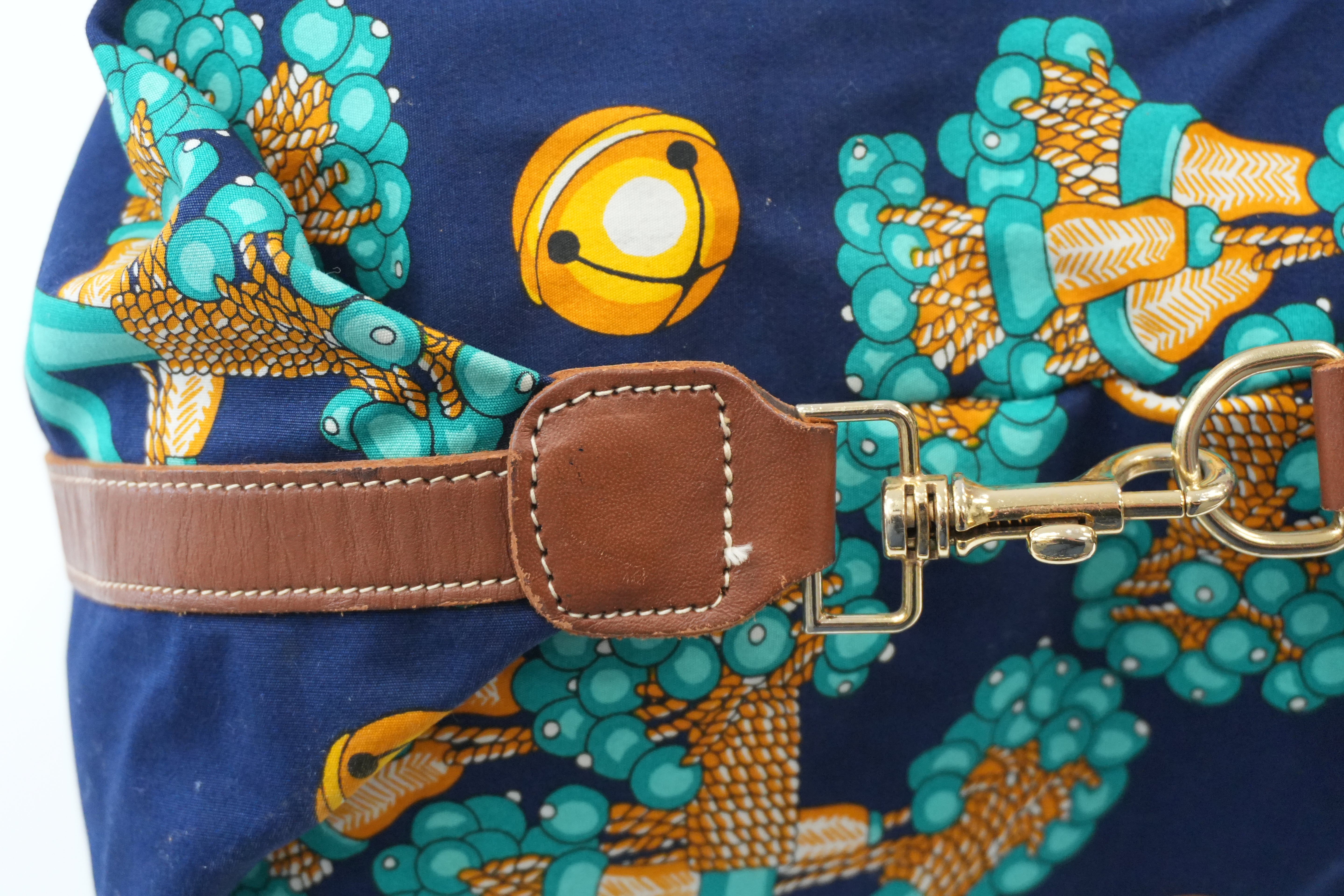 Pre-owned Loewe Fabric Travel Bag Multicolor