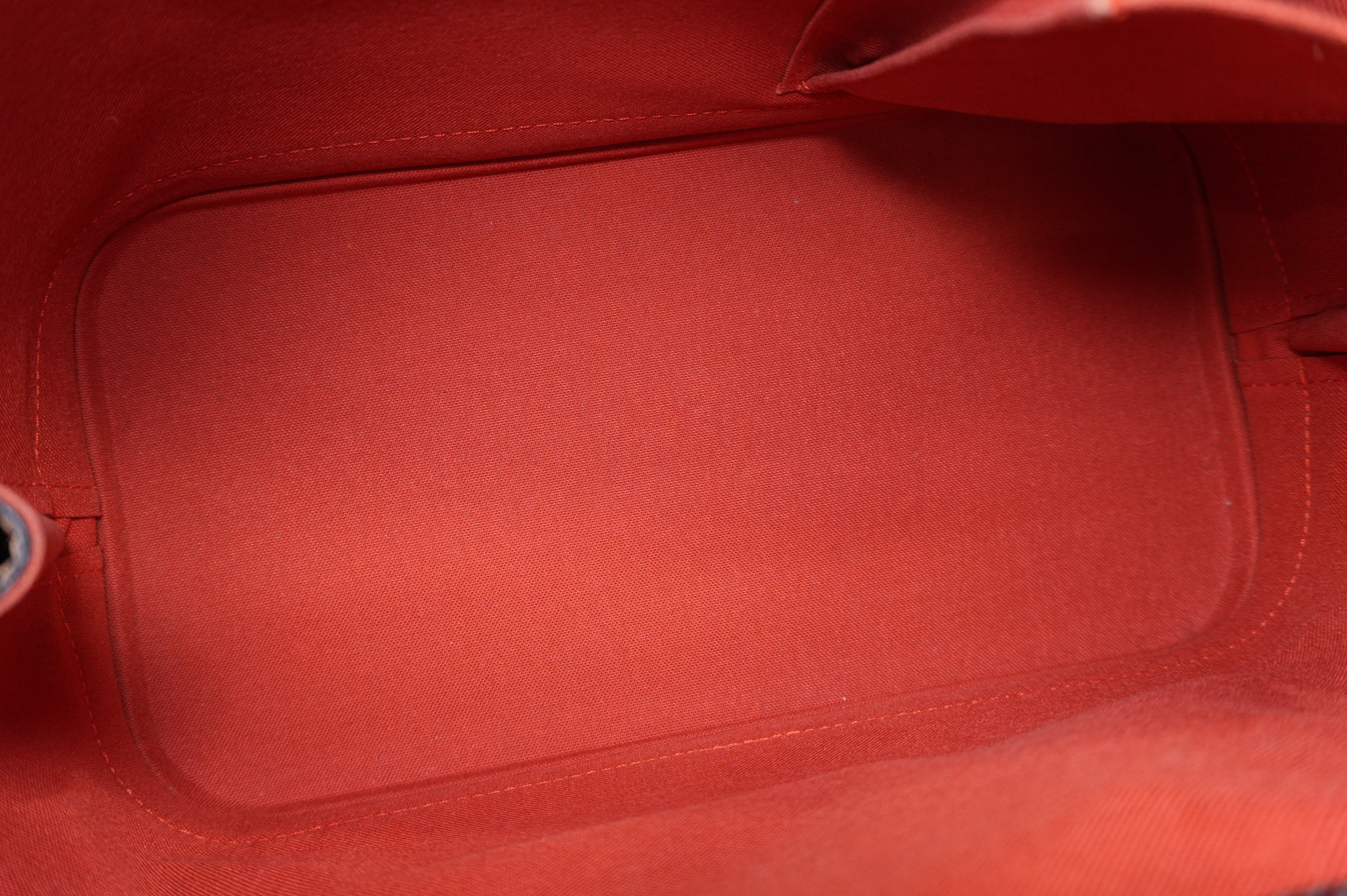 Louis Vuitton Damier Ebene Alma Handbag Used