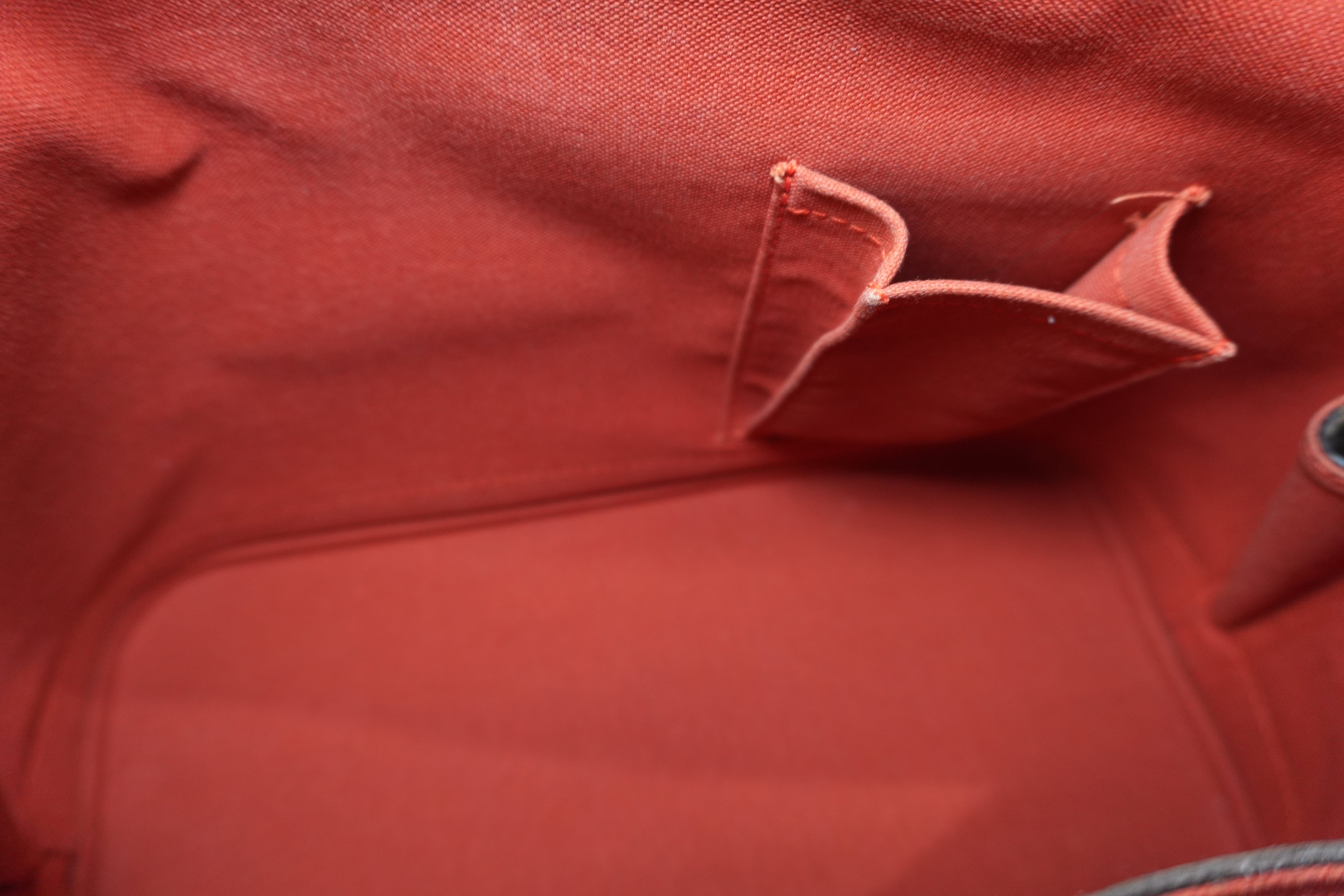 Louis Vuitton Damier Ebene Alma Handbag Used