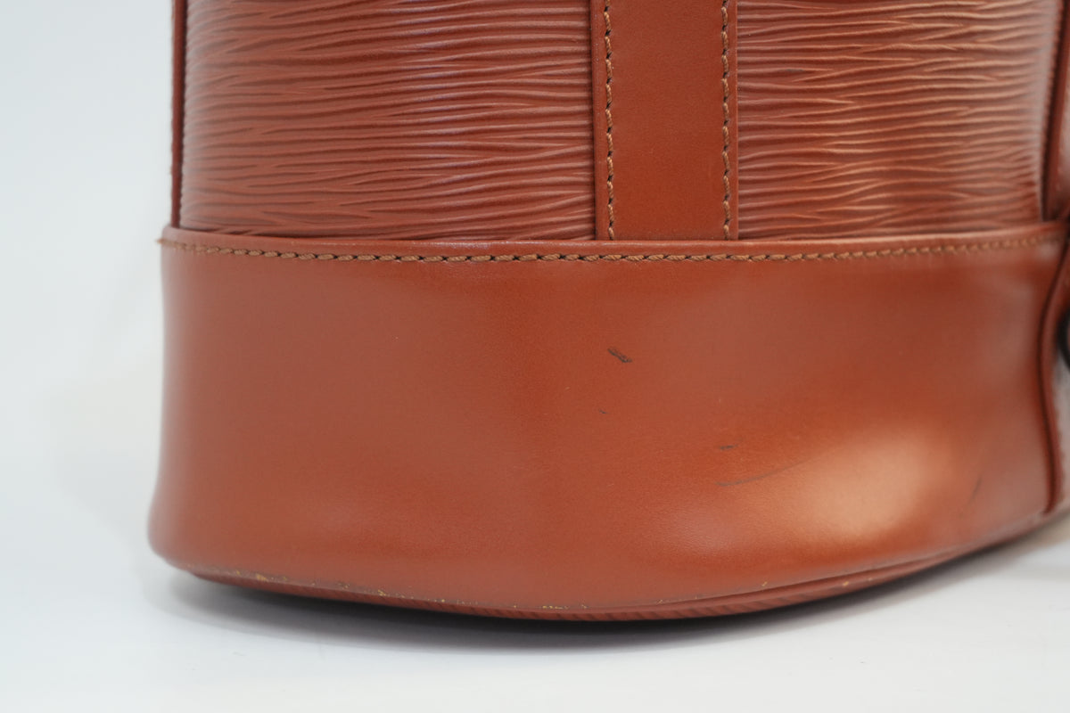 Pre-Owned Louis Vuitton Epi Randonnee Backpack Kenya Brown