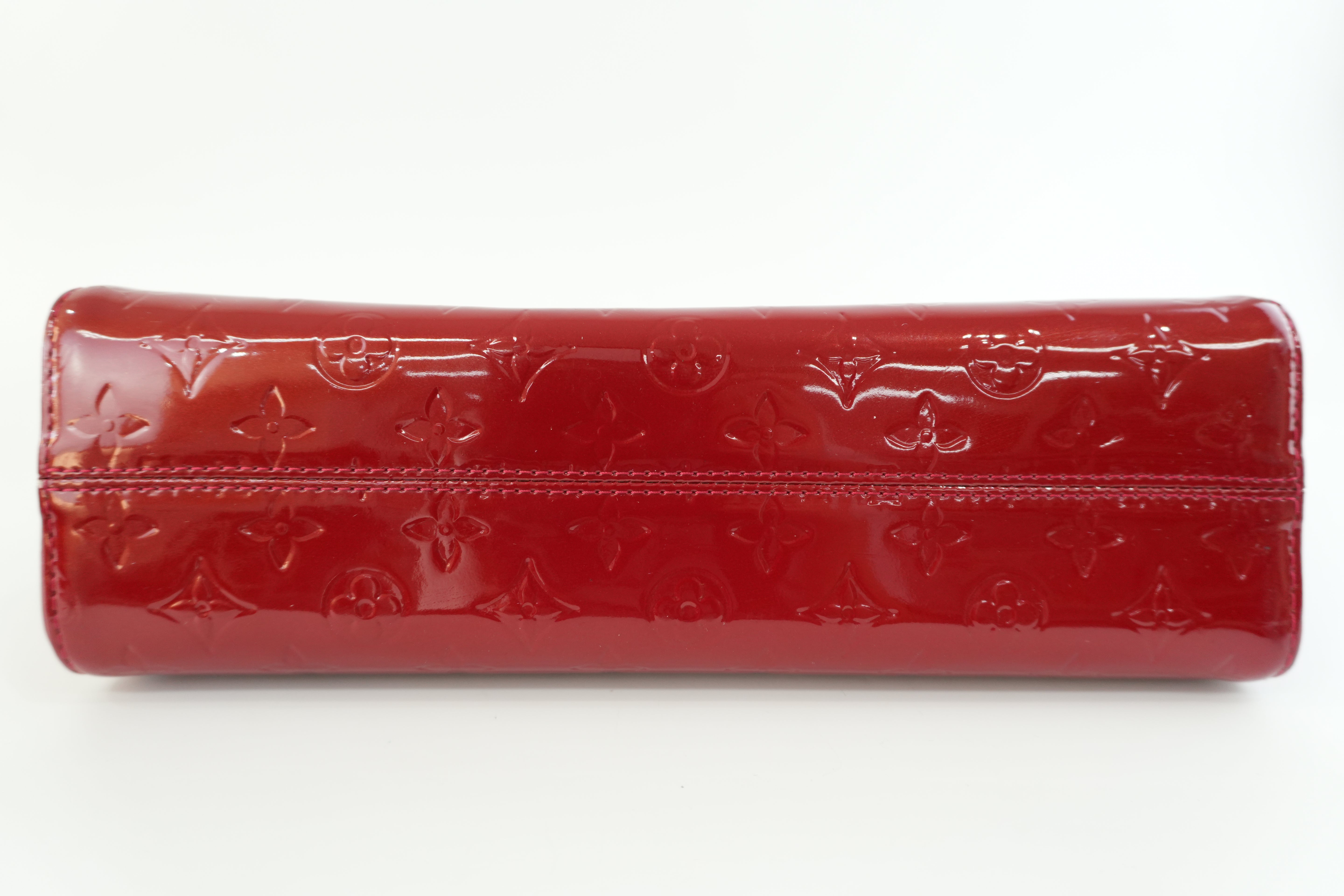 Louis Vuitton Roxbury Vernis Two Way Shoulder Bag Red Used