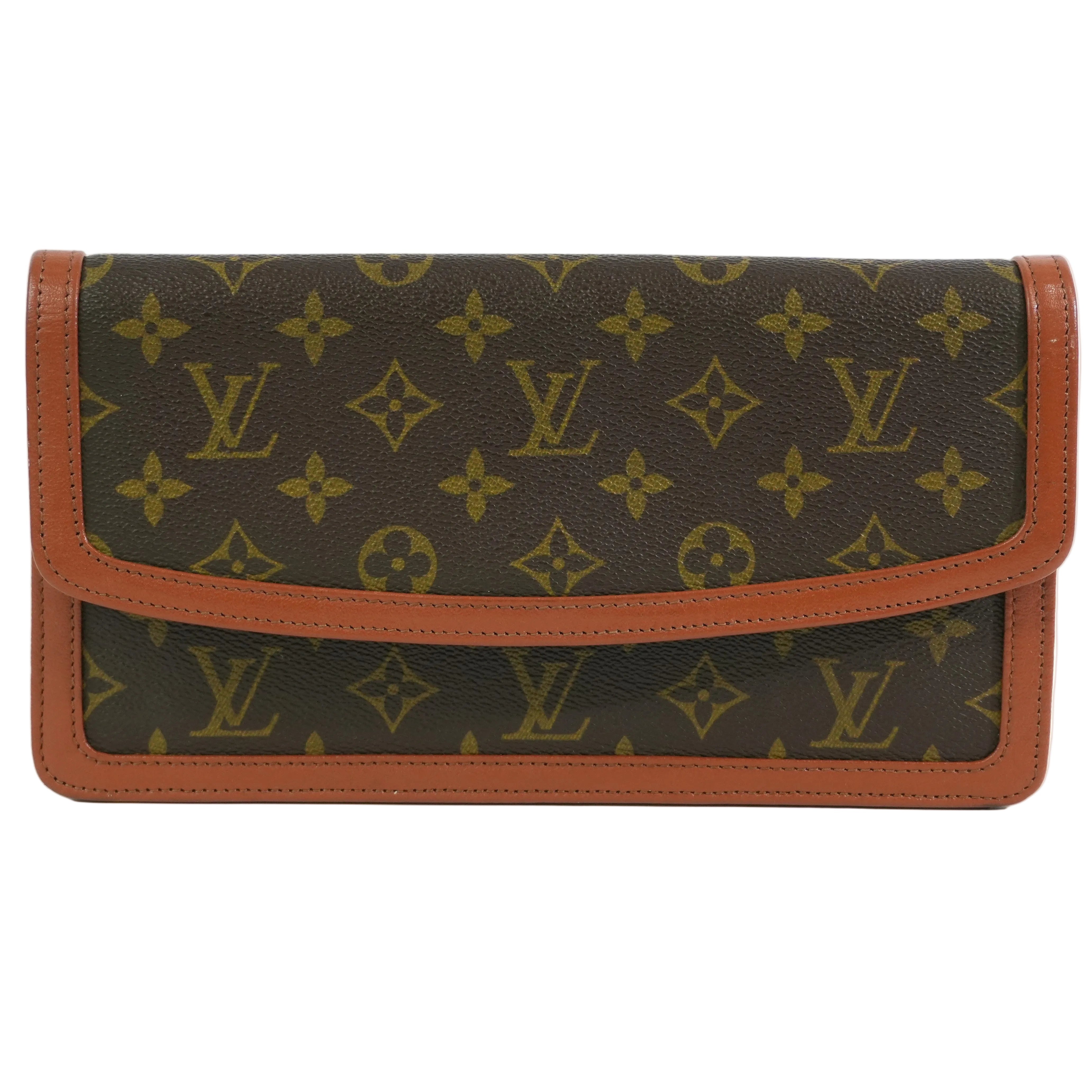 Pre-owned Louis Vuitton Monogram Dome Clutch Bag
