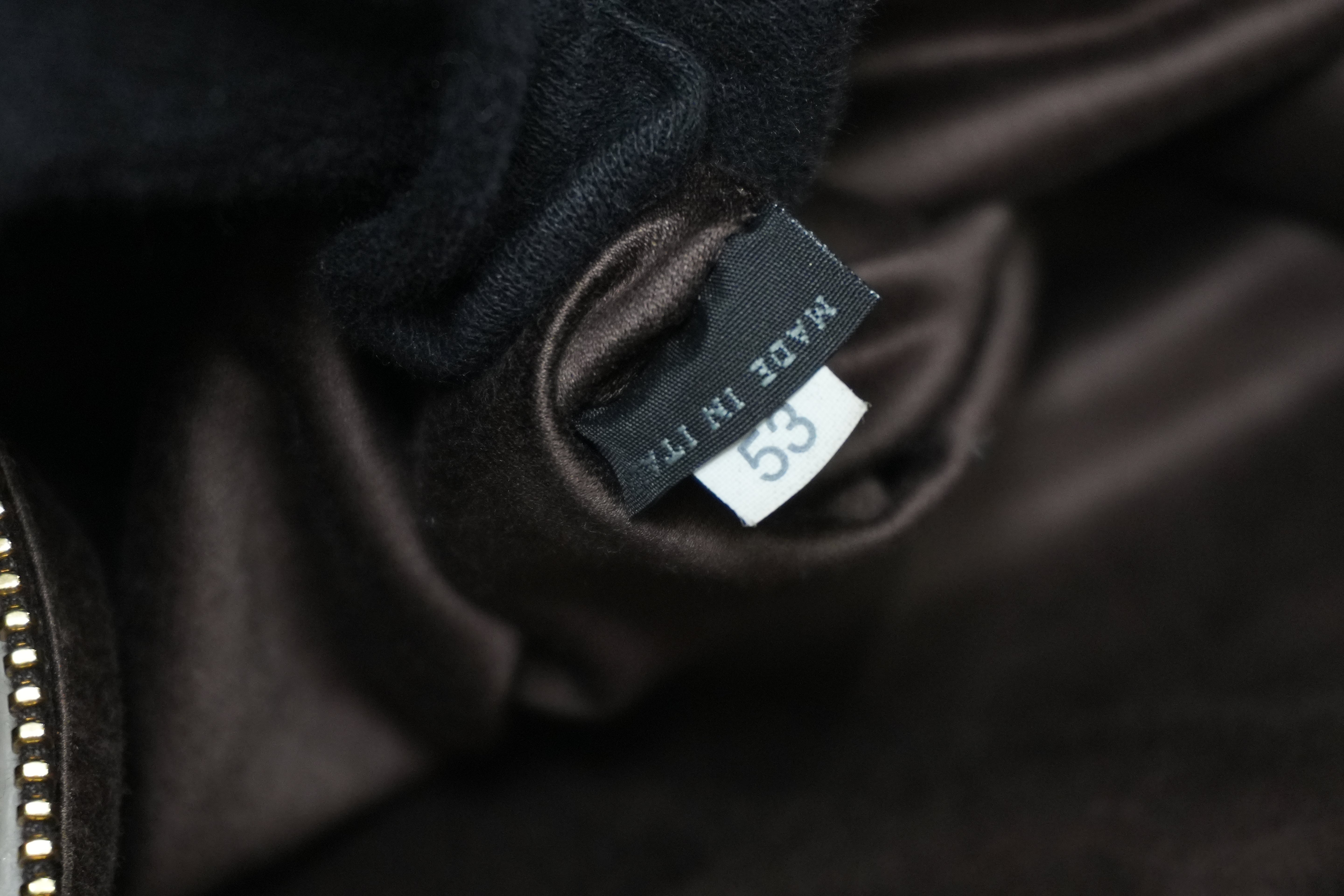 Pre-owned Miumiu Leather Two Way Tote Bag Gray