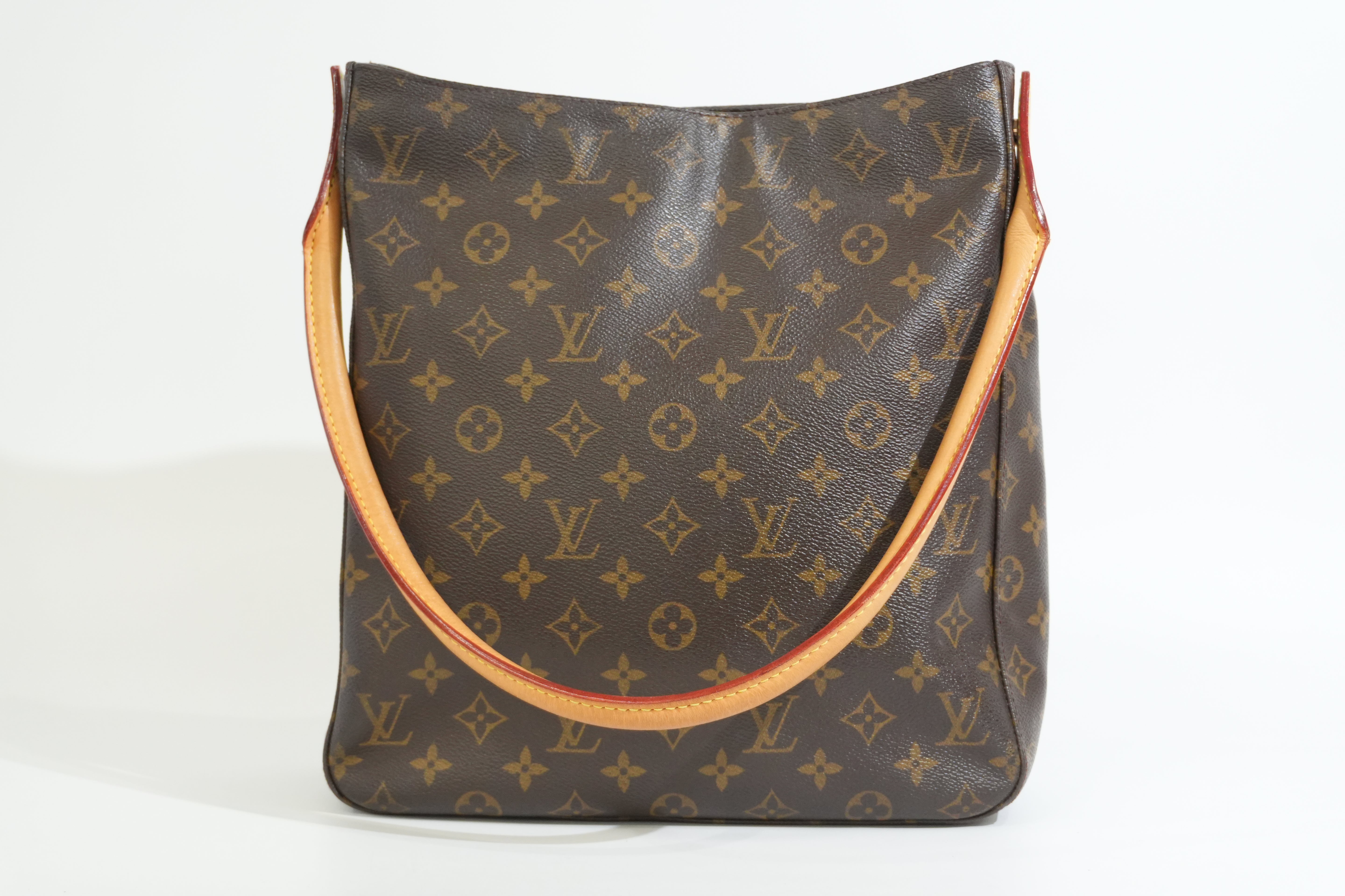Pre-owned Louis Vuitton Monogram Lopping GM Tote Bag