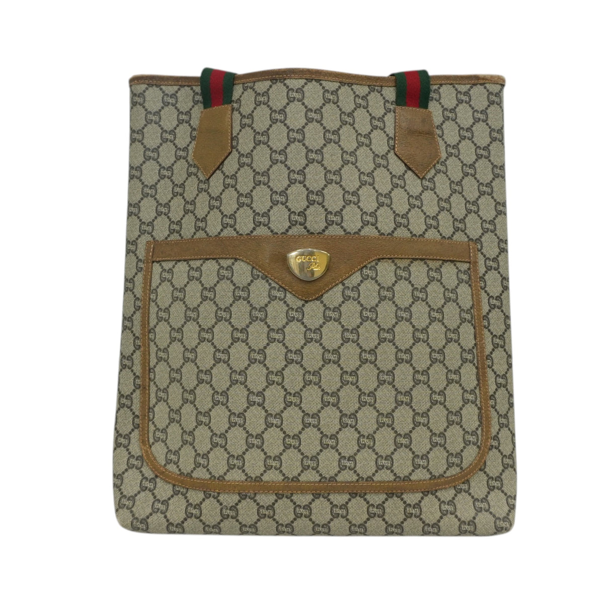Pre-Owned Gucci Plus Ophidia Front Pocket Vertical Tote Bag