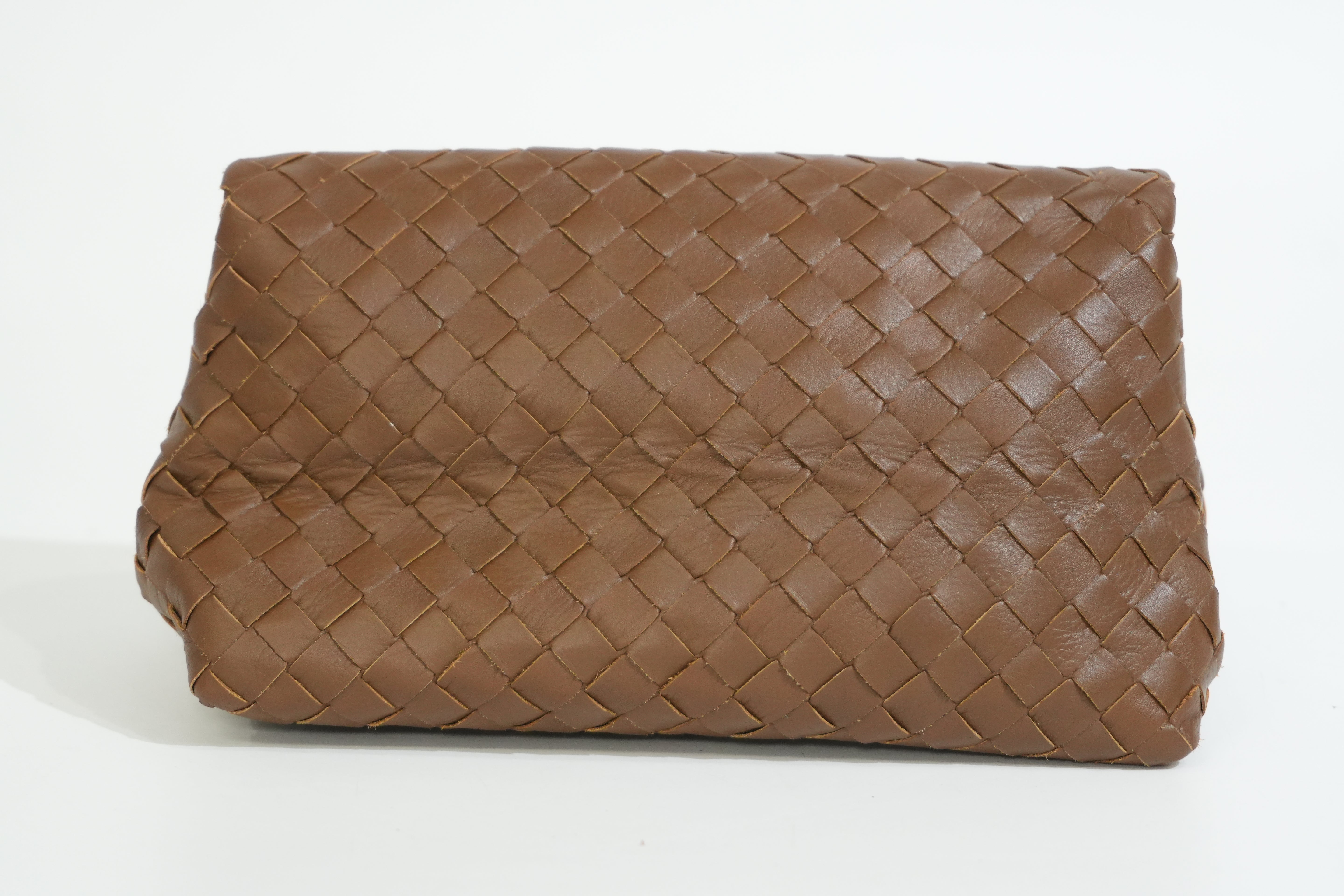 Pre-owned Bottega Pouch Brown