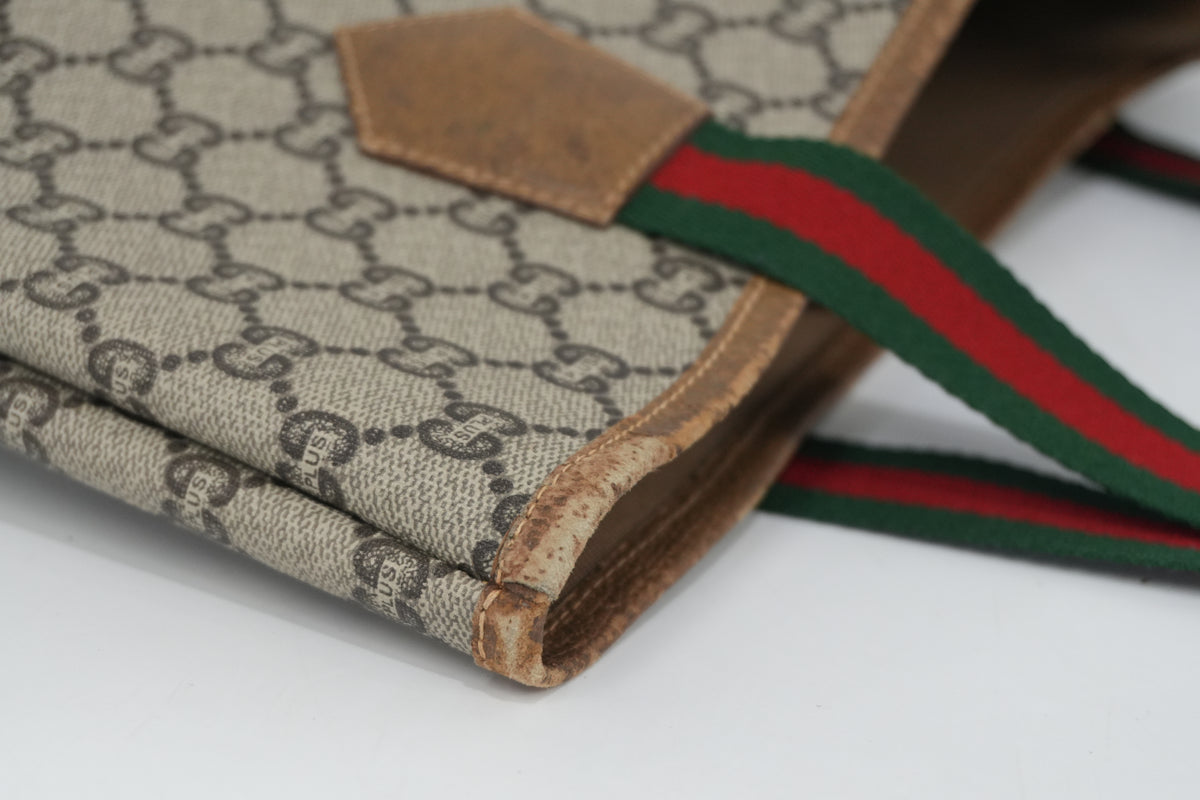 Pre-Owned Gucci Plus Ophidia Front Pocket Vertical Tote Bag