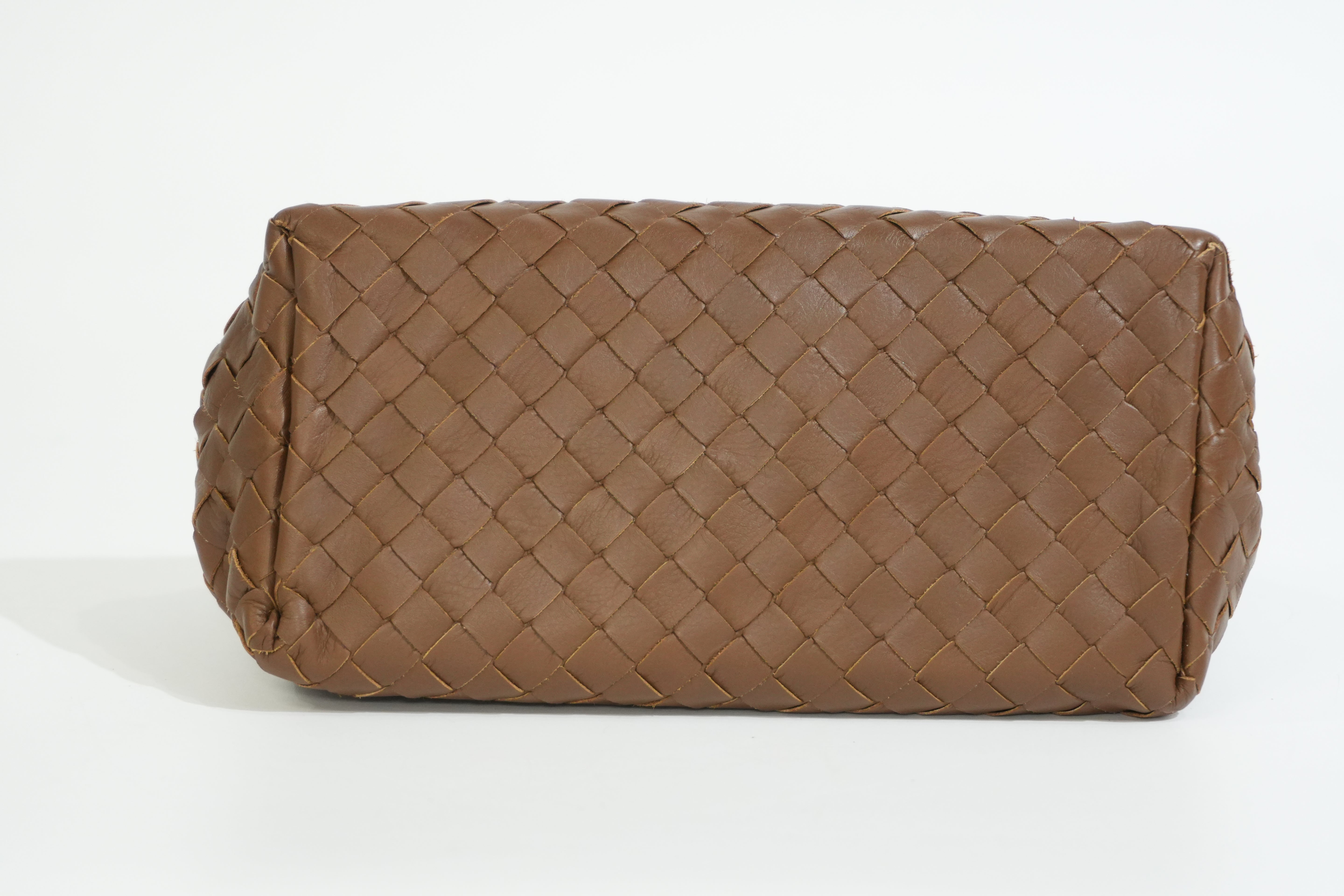 Pre-owned Bottega Pouch Brown