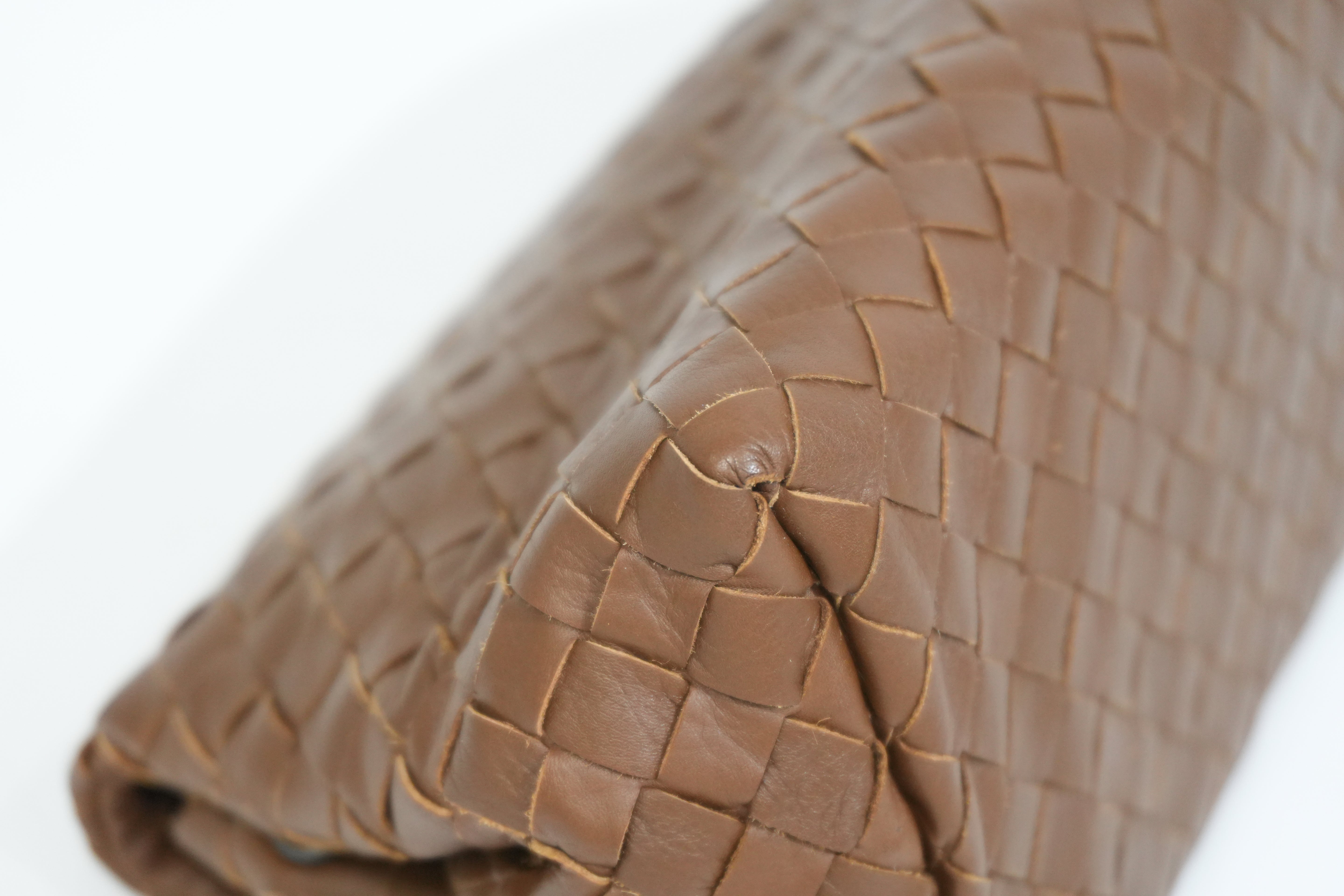 Pre-owned Bottega Pouch Brown