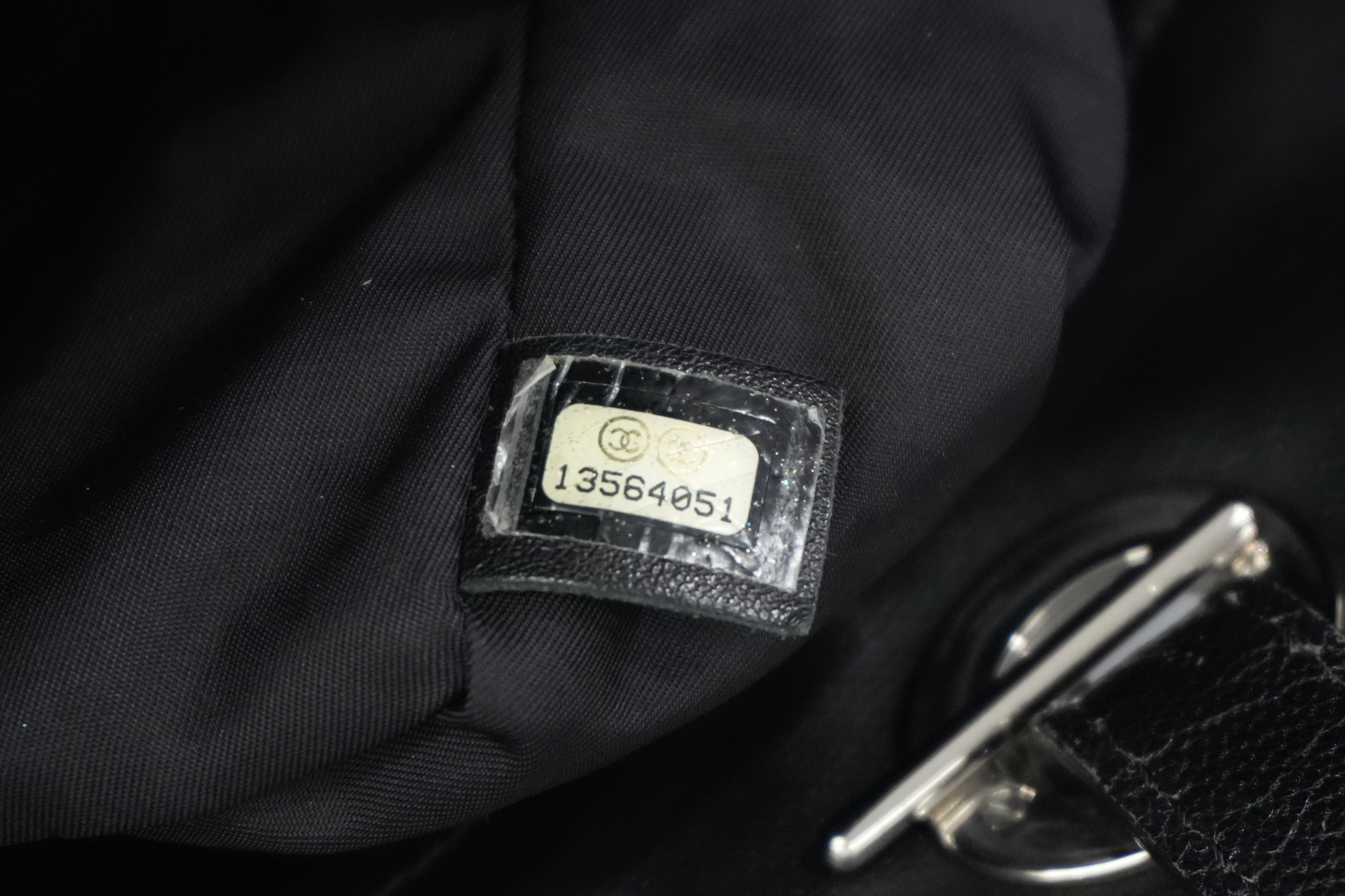 Pre-owned Chanel Paris Biarritz Tote Bag Black