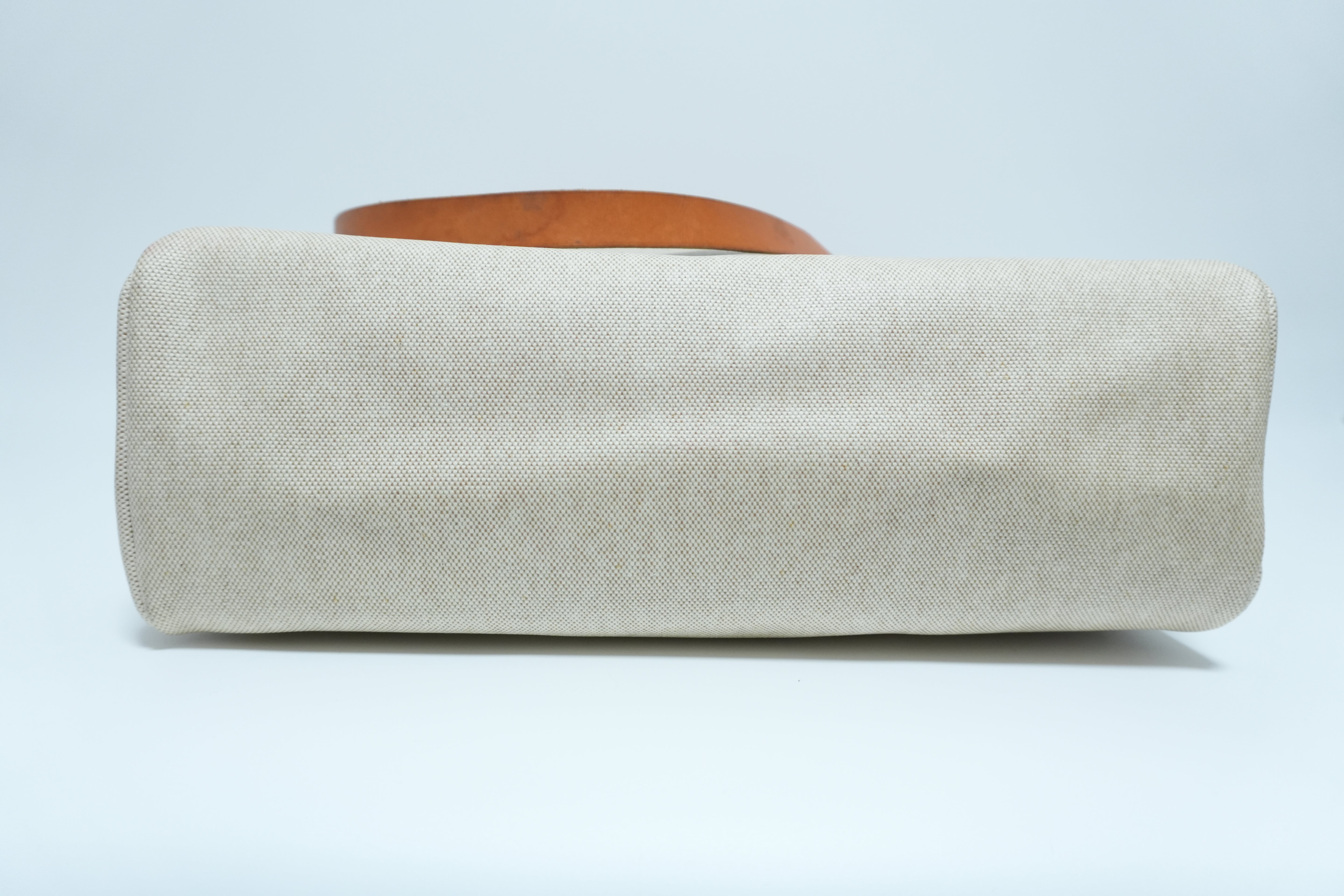 エルメス クラシック キャンバス エルバッグ ナチュラル トワル 中古