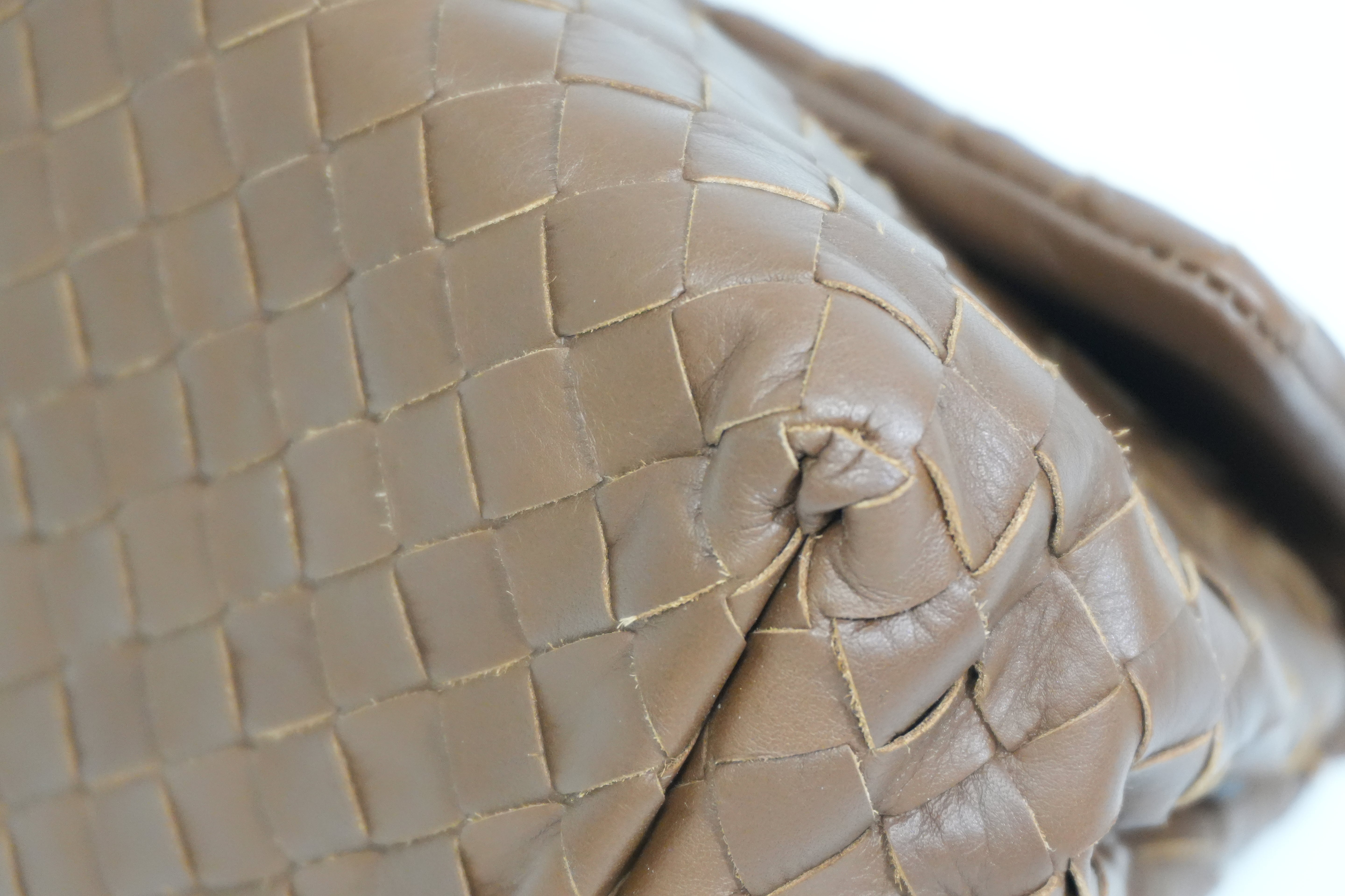 Pre-owned Bottega Pouch Brown