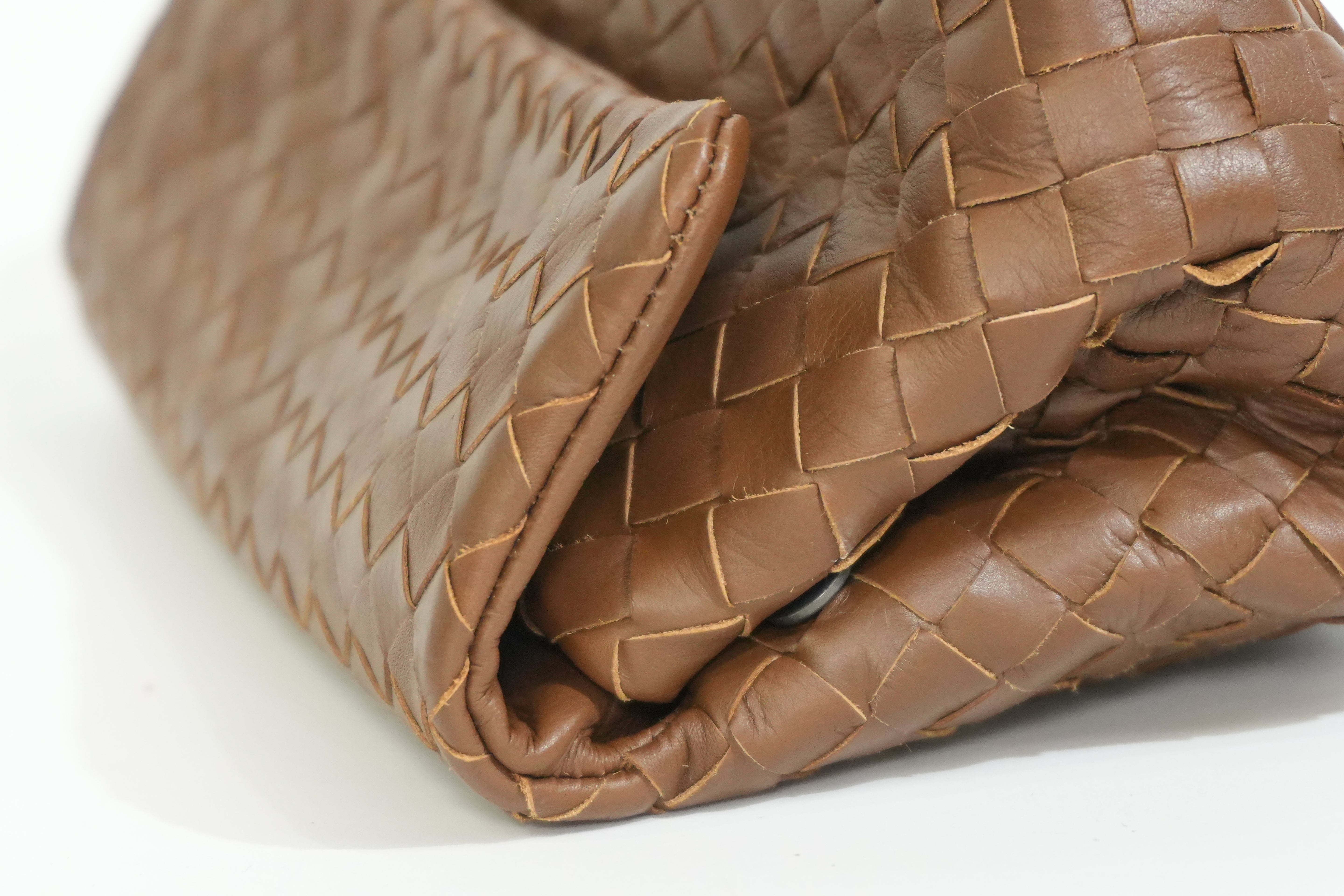 Pre-owned Bottega Pouch Brown