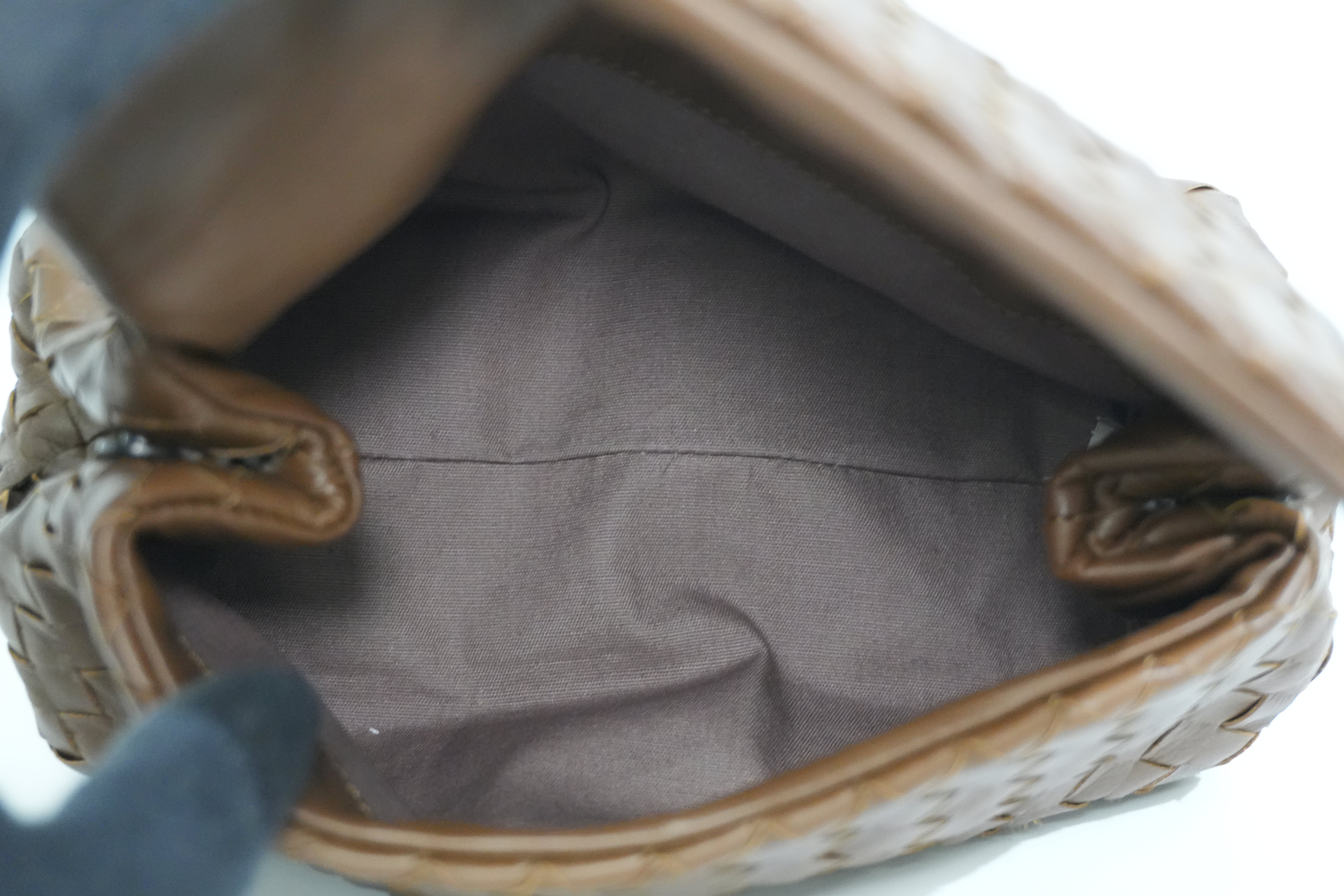 Pre-owned Bottega Pouch Brown