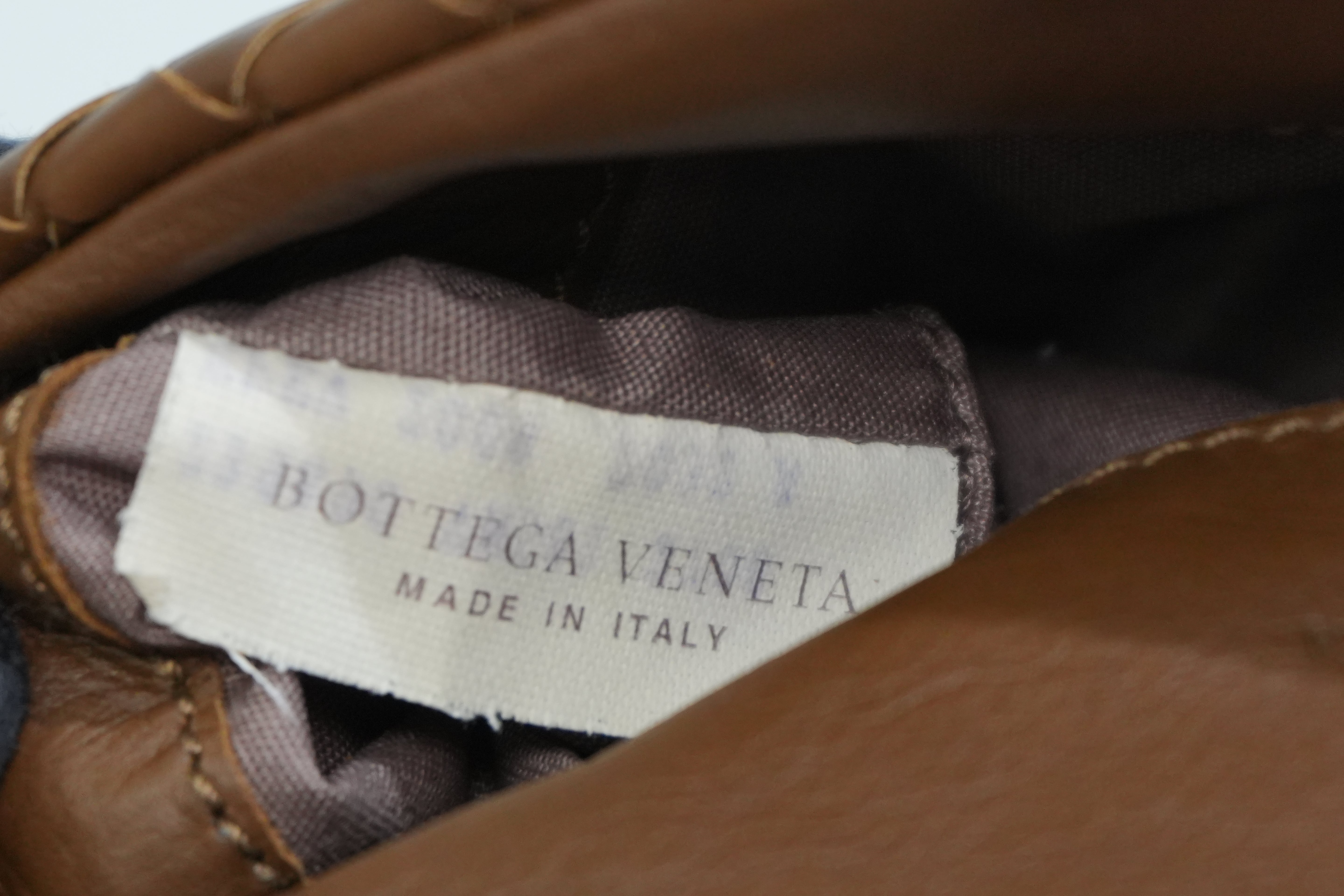 Pre-owned Bottega Pouch Brown