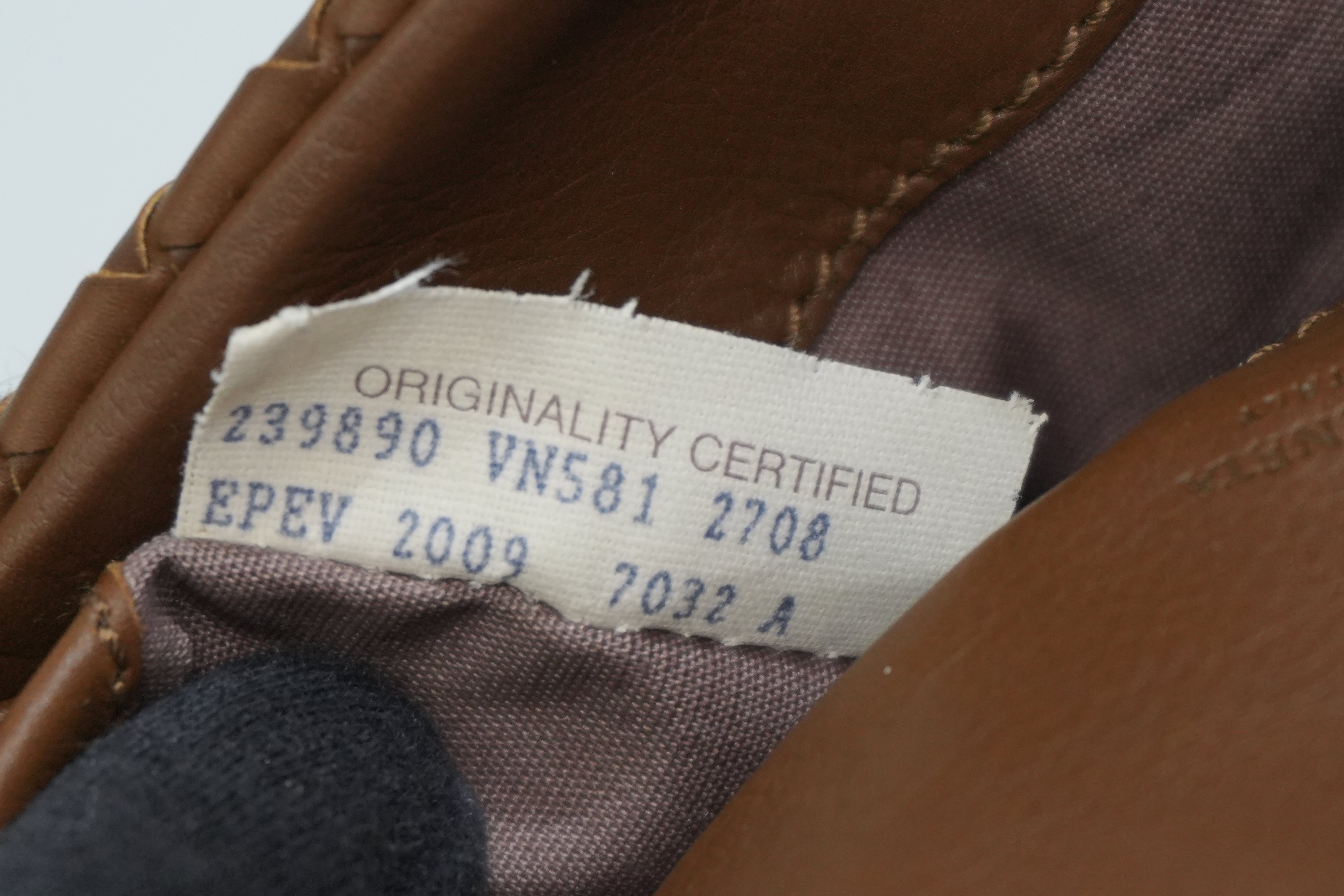 Pre-owned Bottega Pouch Brown