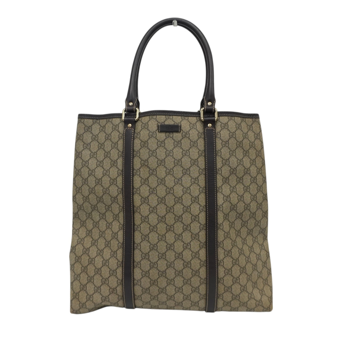 Pre-Owned Gucci Supreme Joy Vertical Tote Bag Brown
