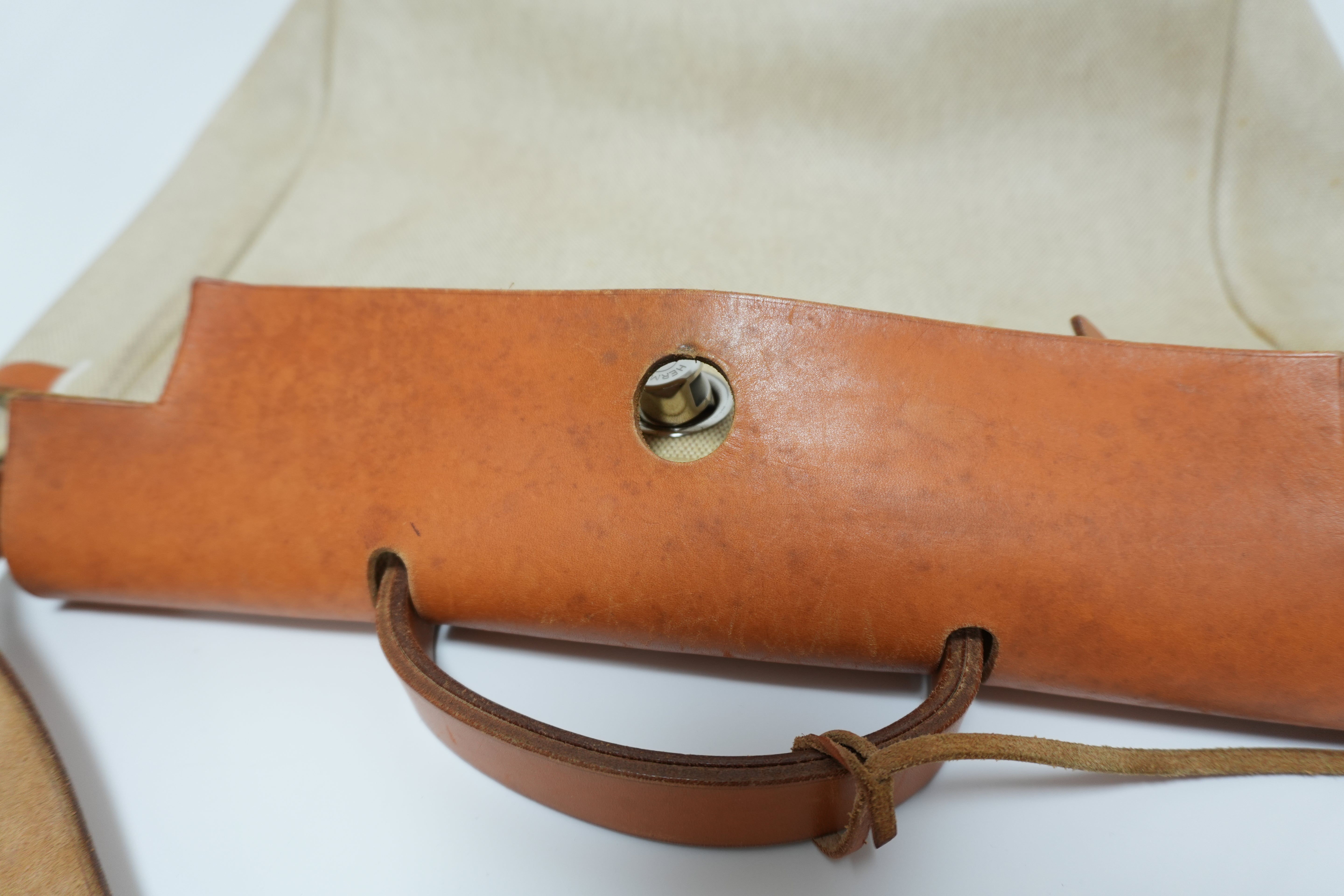 エルメス クラシック キャンバス エルバッグ ナチュラル トワル 中古