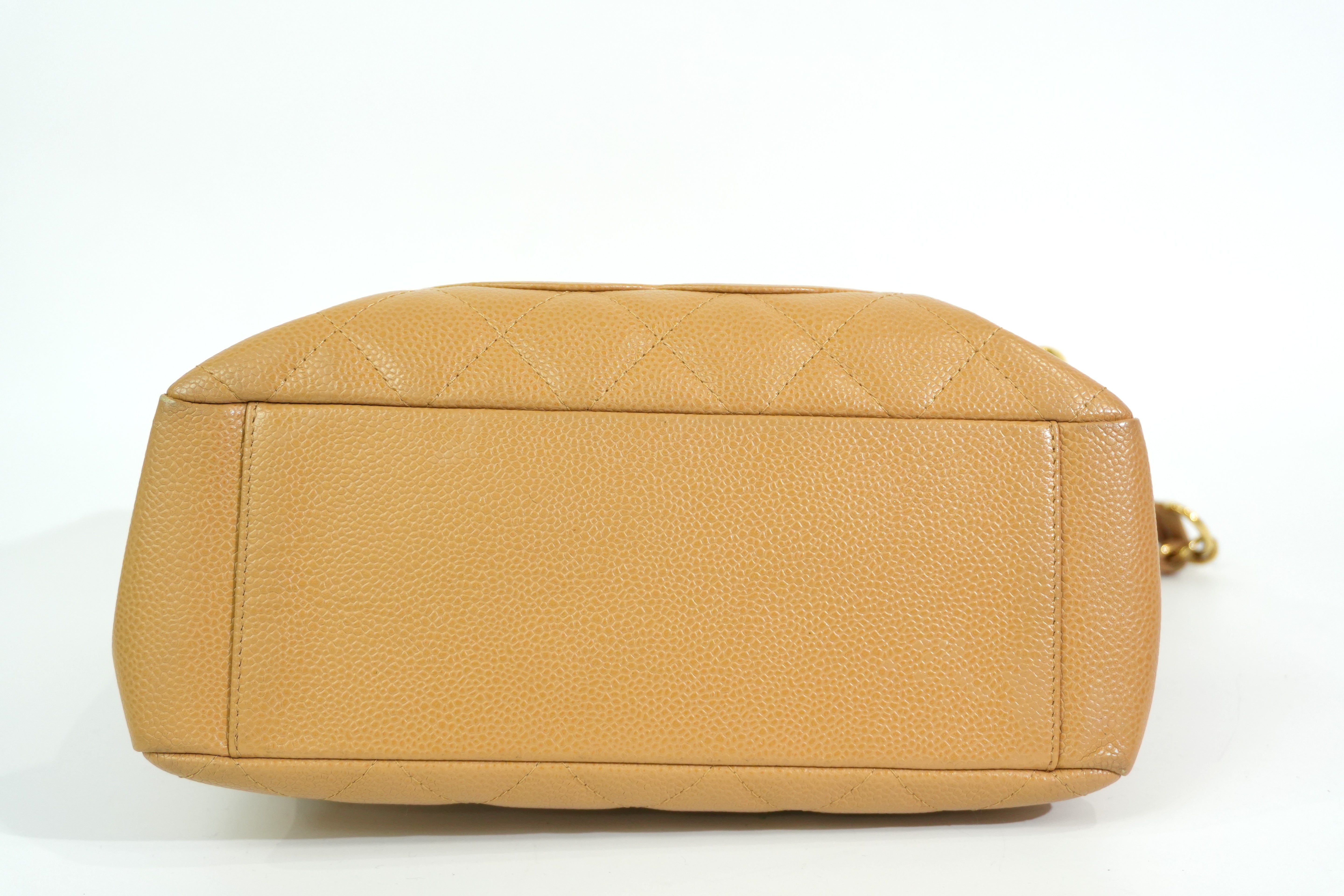 Pre-owned Chanel PST Tote Bag Beige