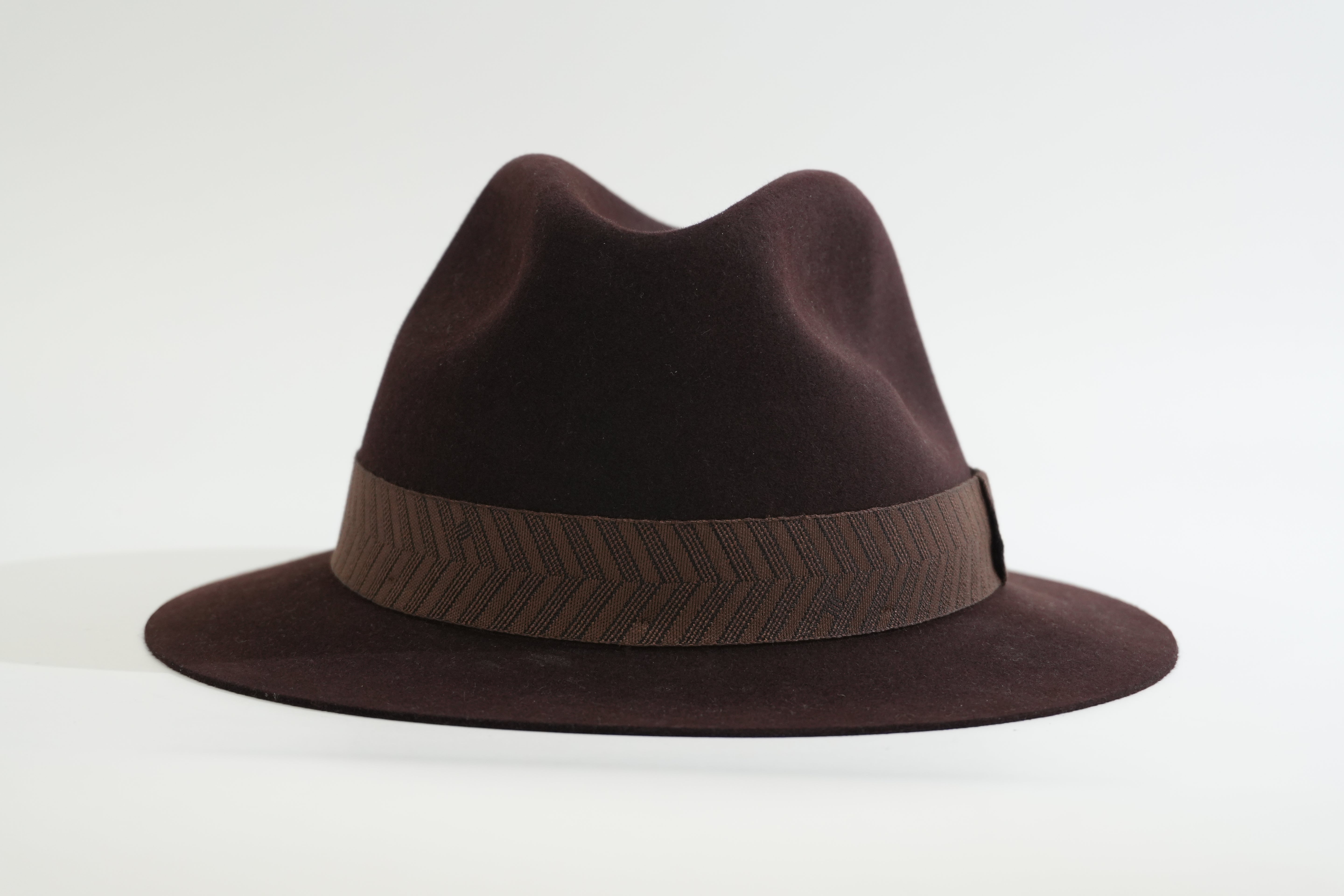 Pre-owned Hermes Hat Brown
