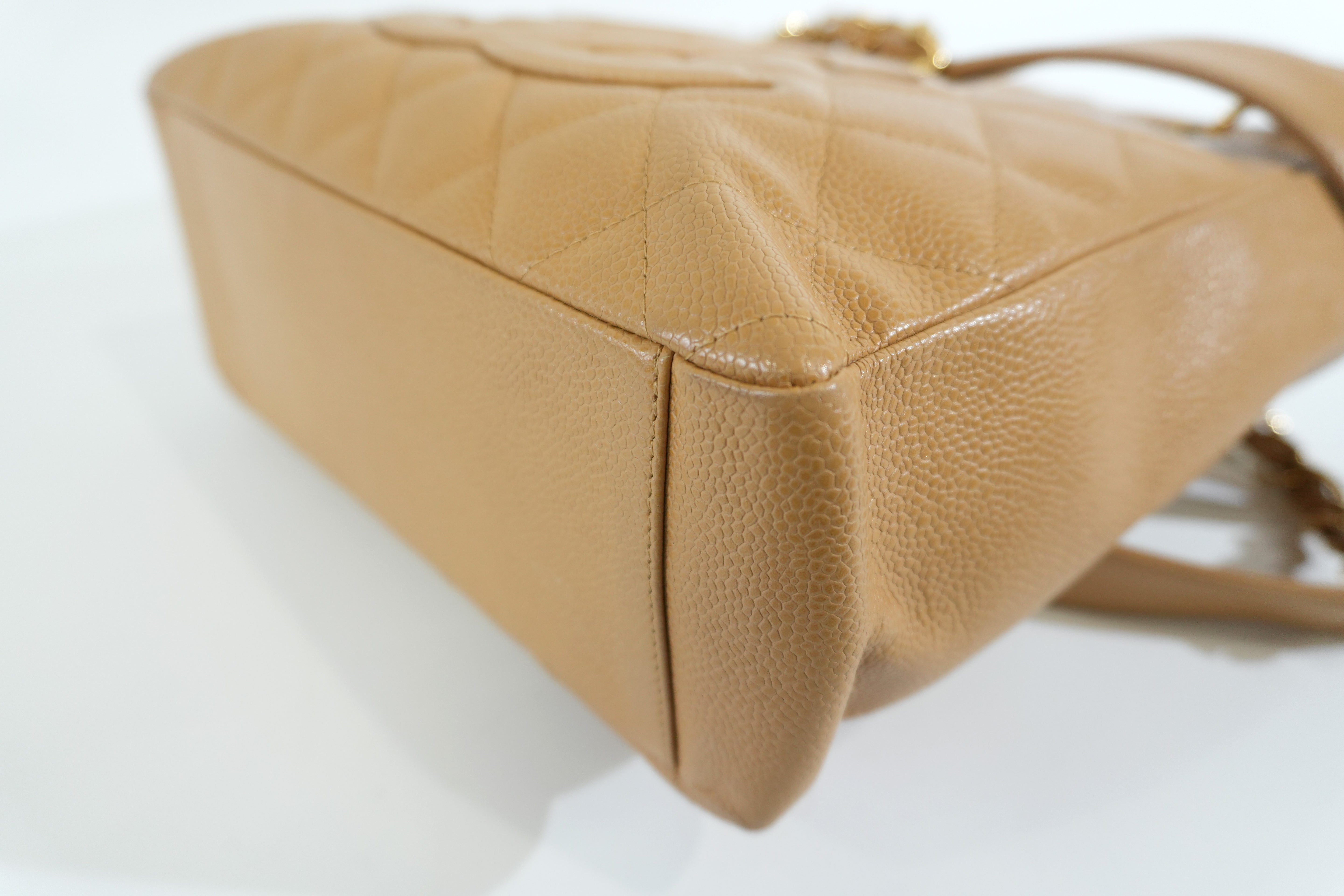 Pre-owned Chanel PST Tote Bag Beige