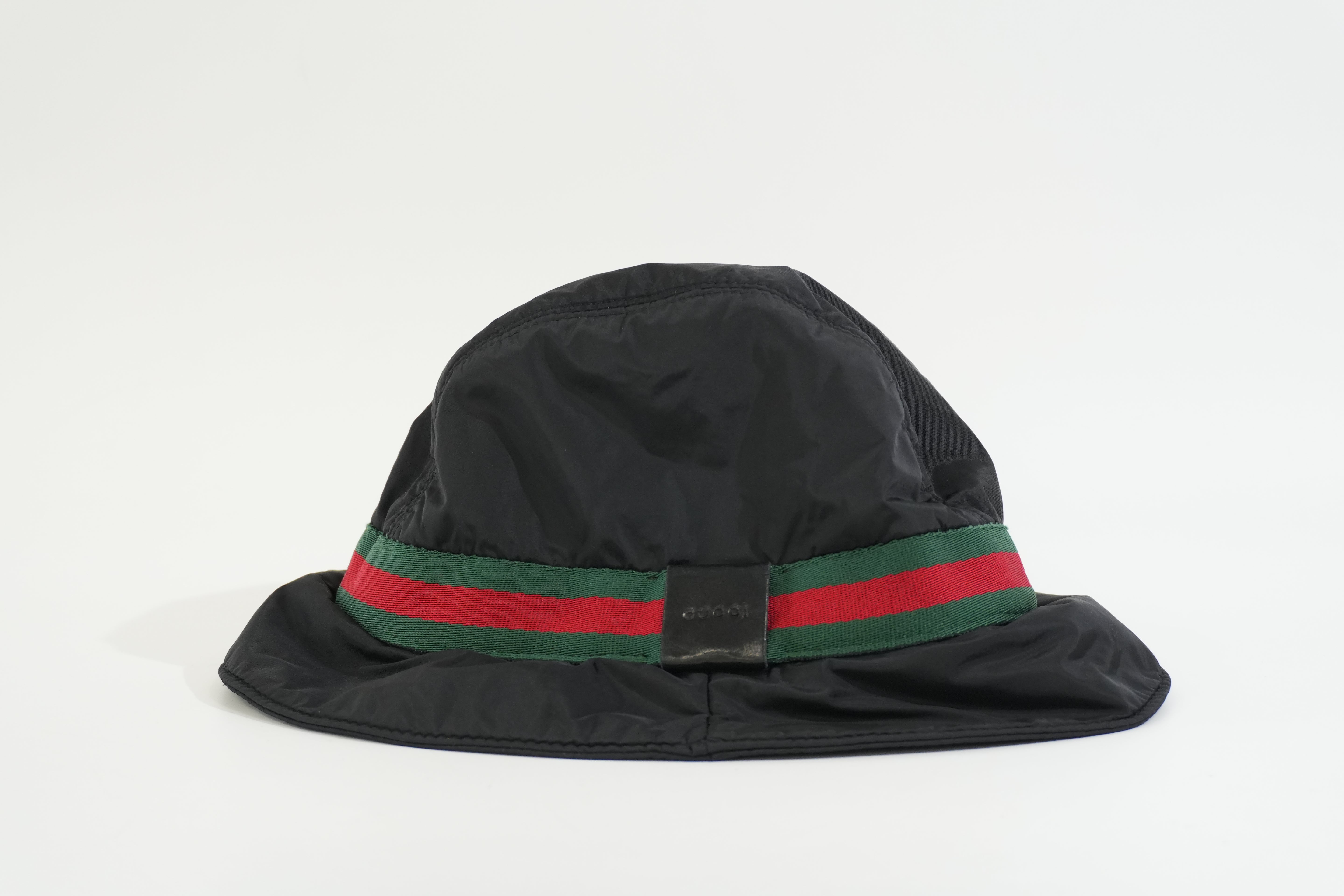 Pre-owned Gucci Women's Bucket Hat Black