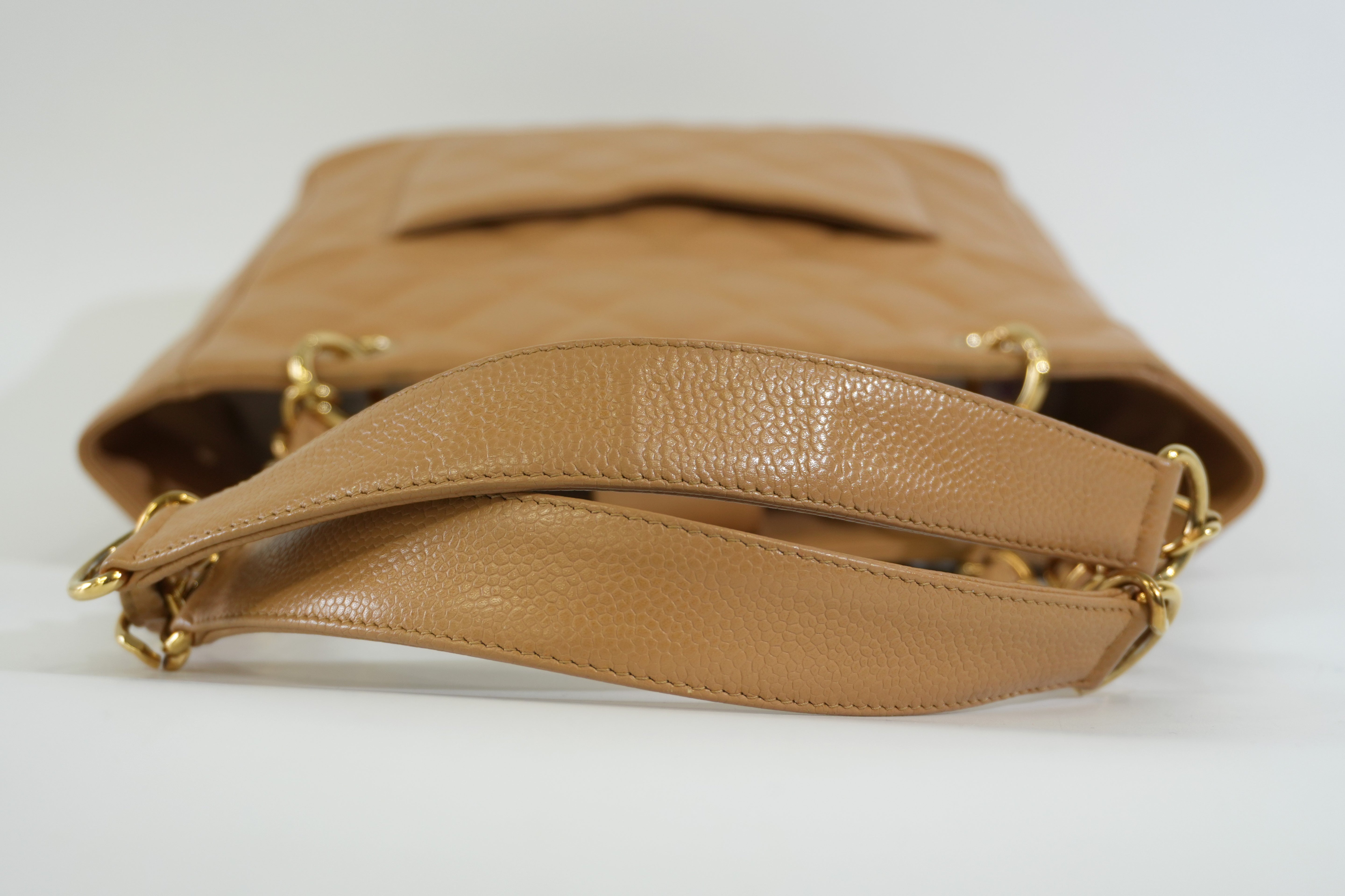 Pre-owned Chanel PST Tote Bag Beige