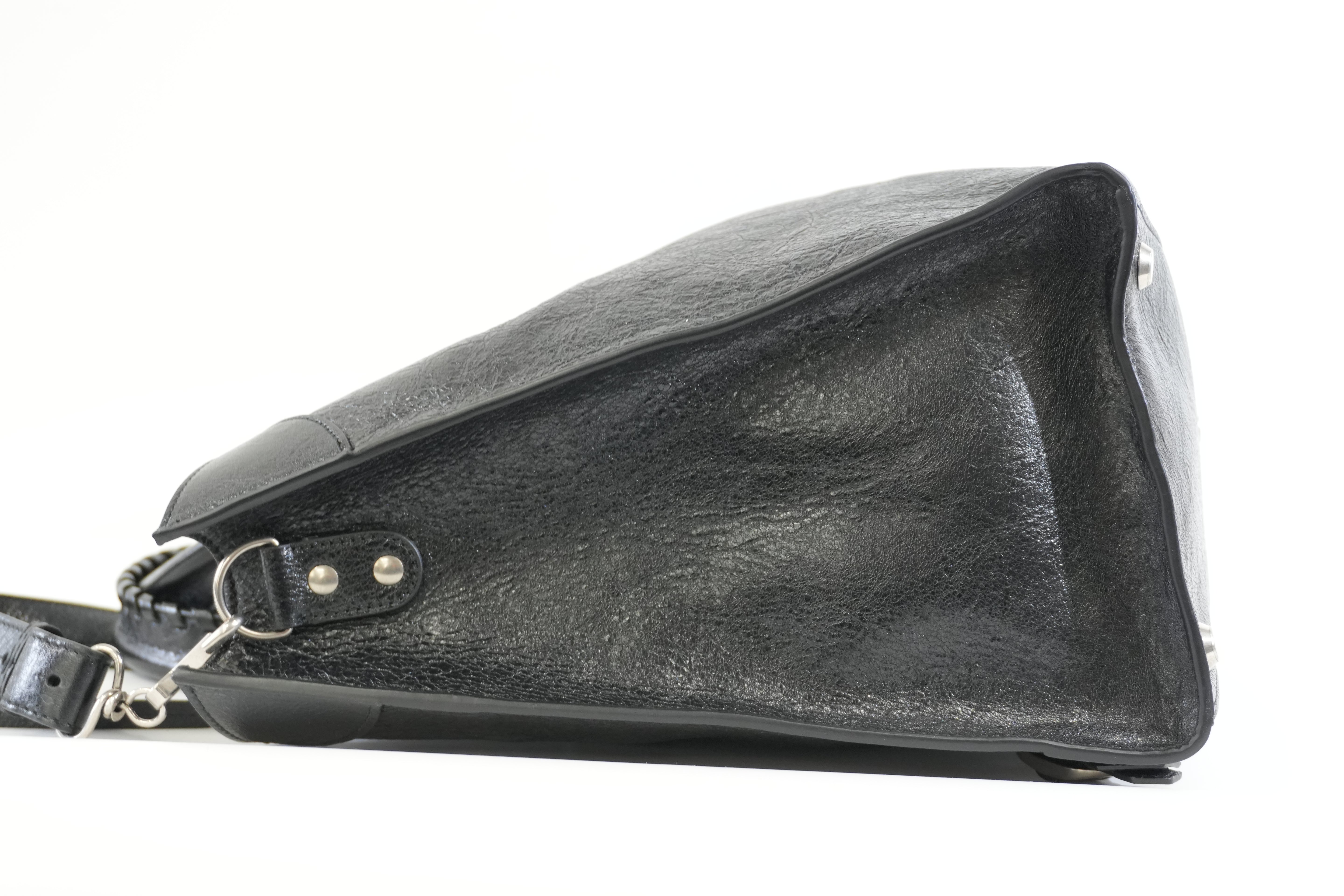 Pre-owned Balenciaga Classic Upside Down Medium Tote bag Black