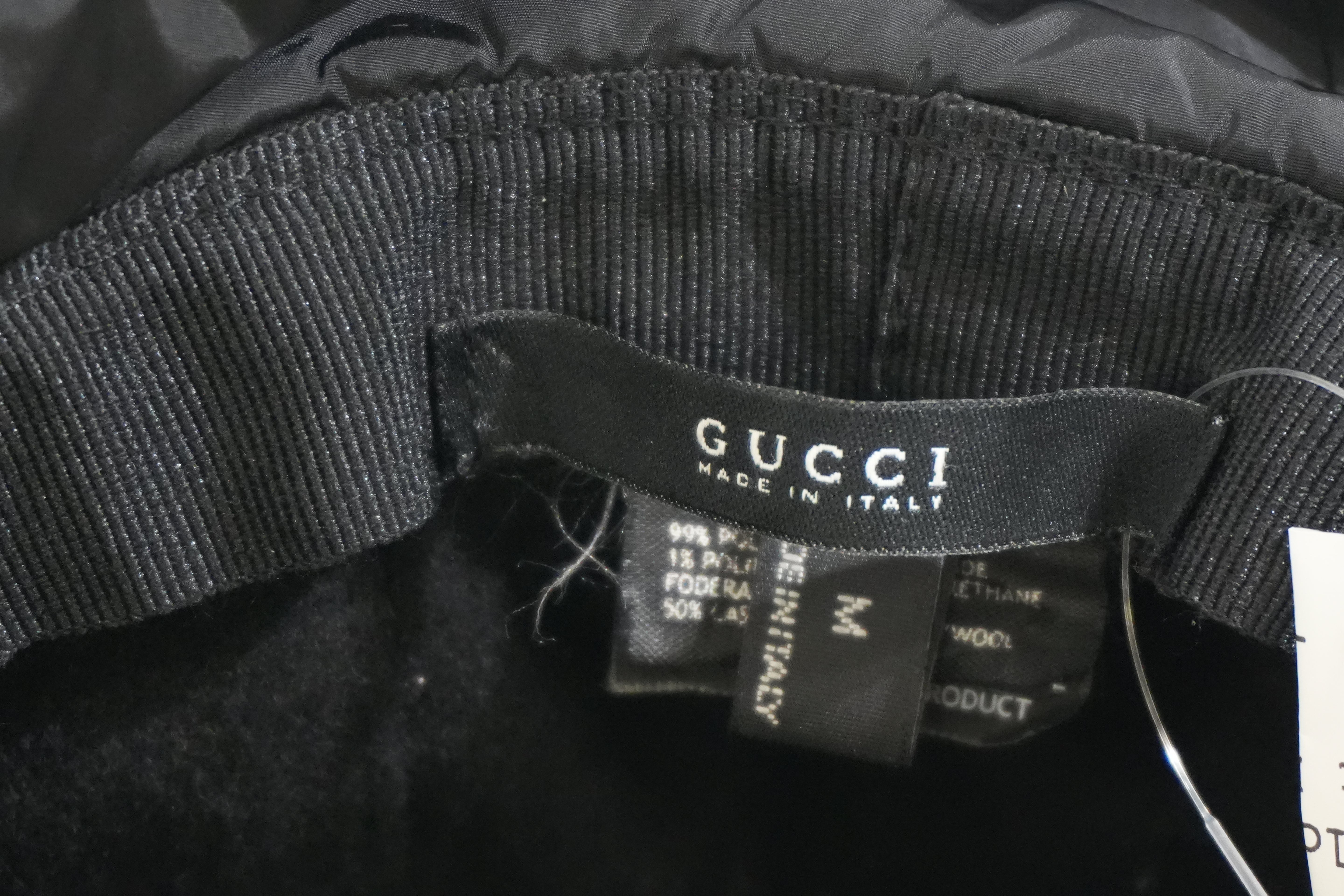 Pre-owned Gucci Women's Bucket Hat Black